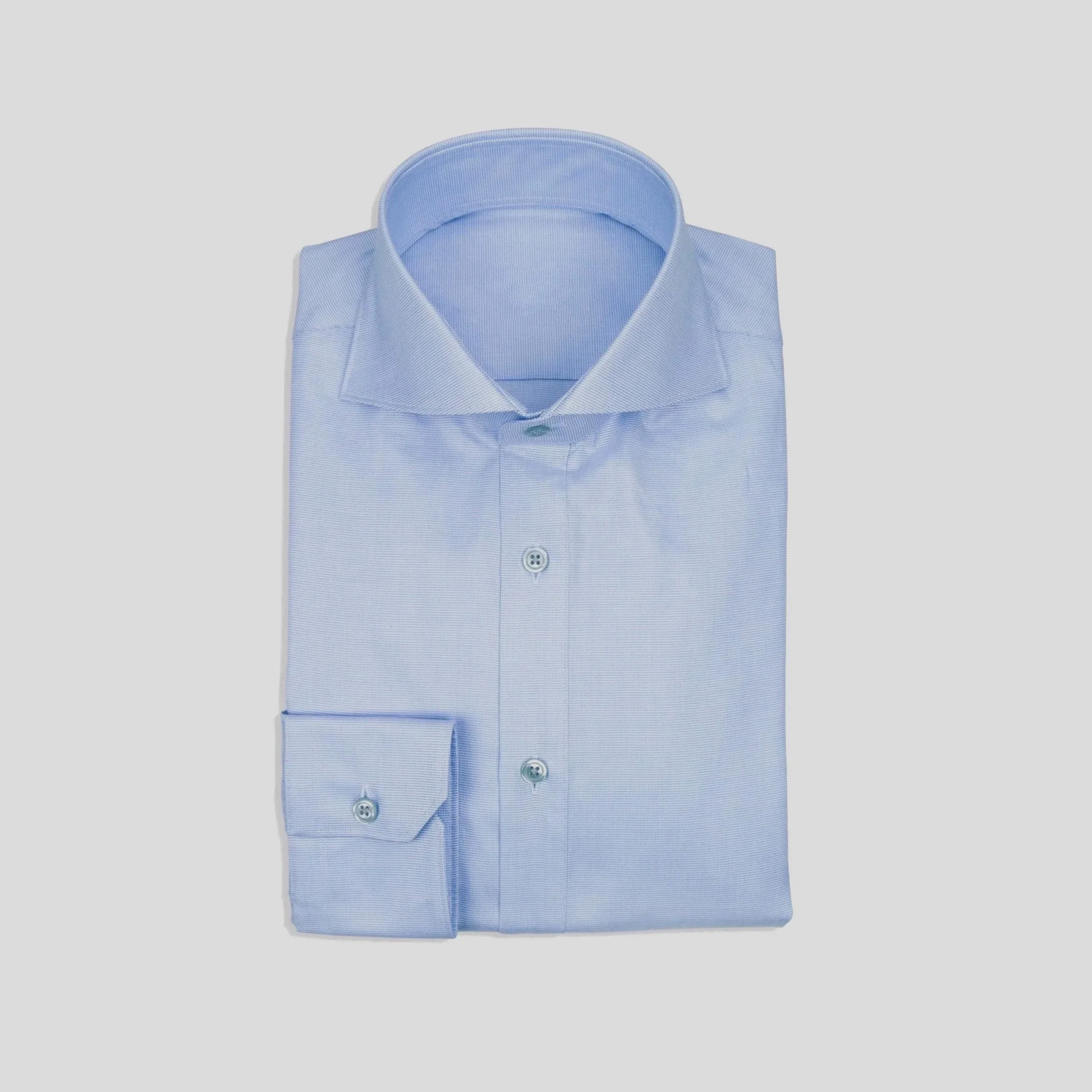 LIGHT BLUE CUTAWAY DRESS SHIRT