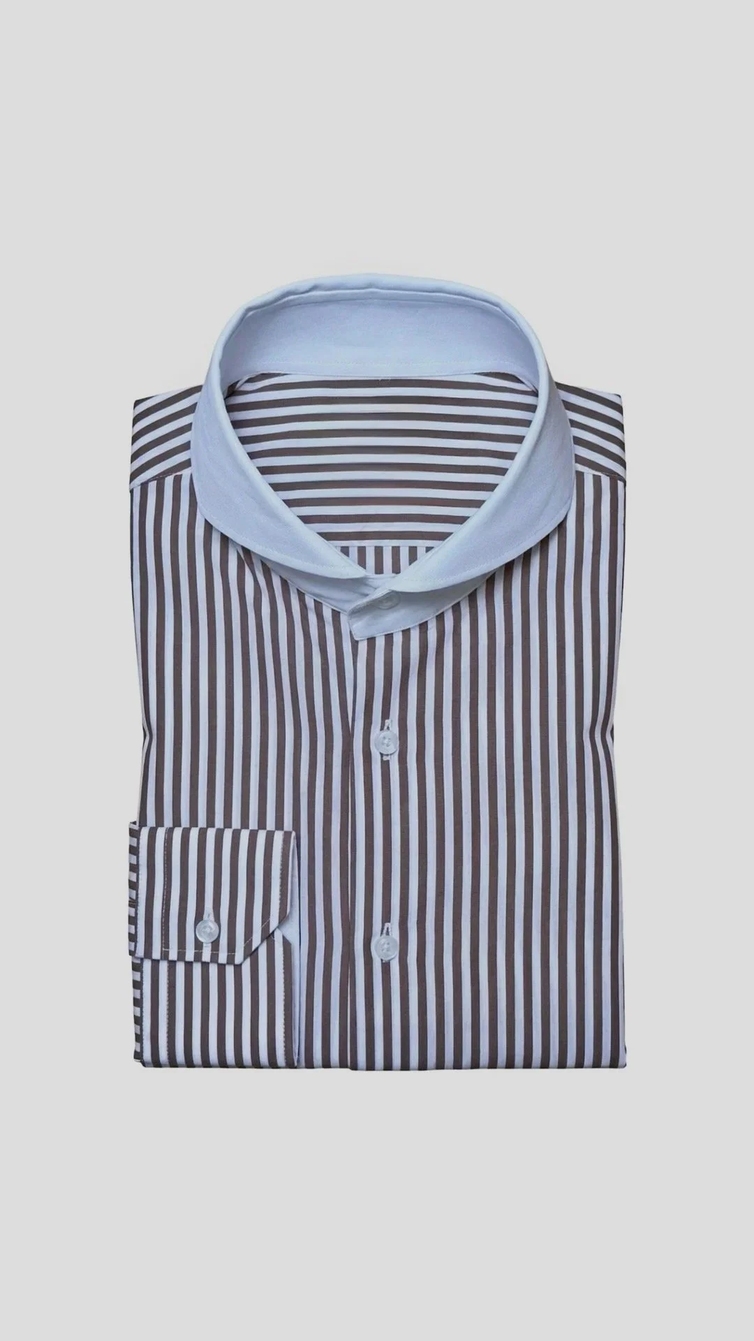 BROWN/WHITE STRIPES