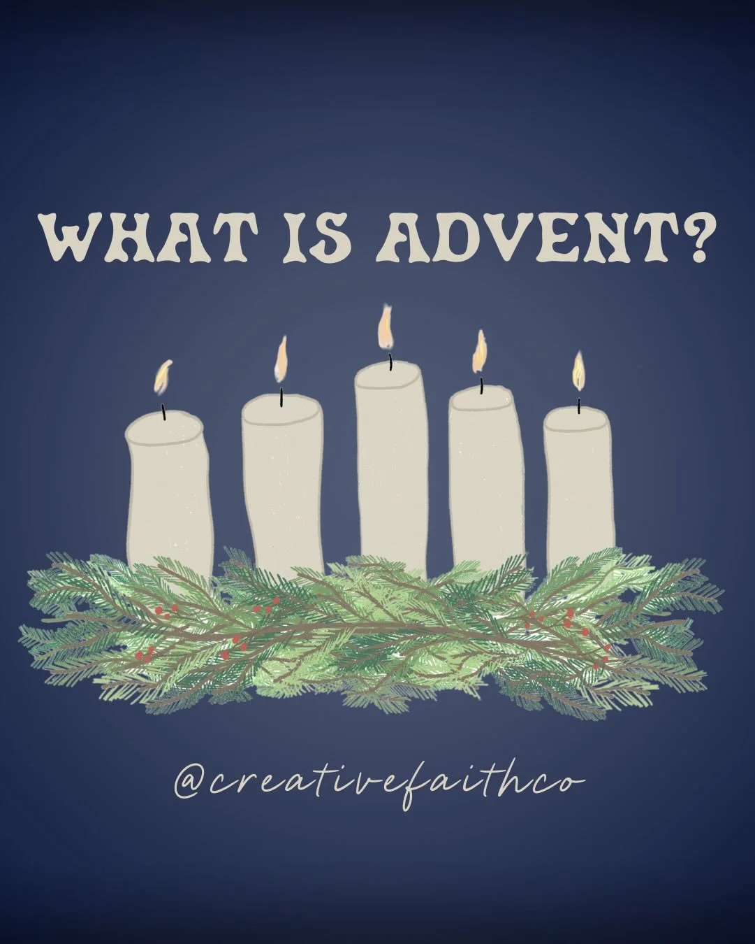 Comment below the word ADVENT to learn more about this season. What is Advent? Be sure to save this post! Today, Sunday, November 30 is the first day of Advent 2025. It is not too late to take a few moments to pause and reflect and prepare your heart