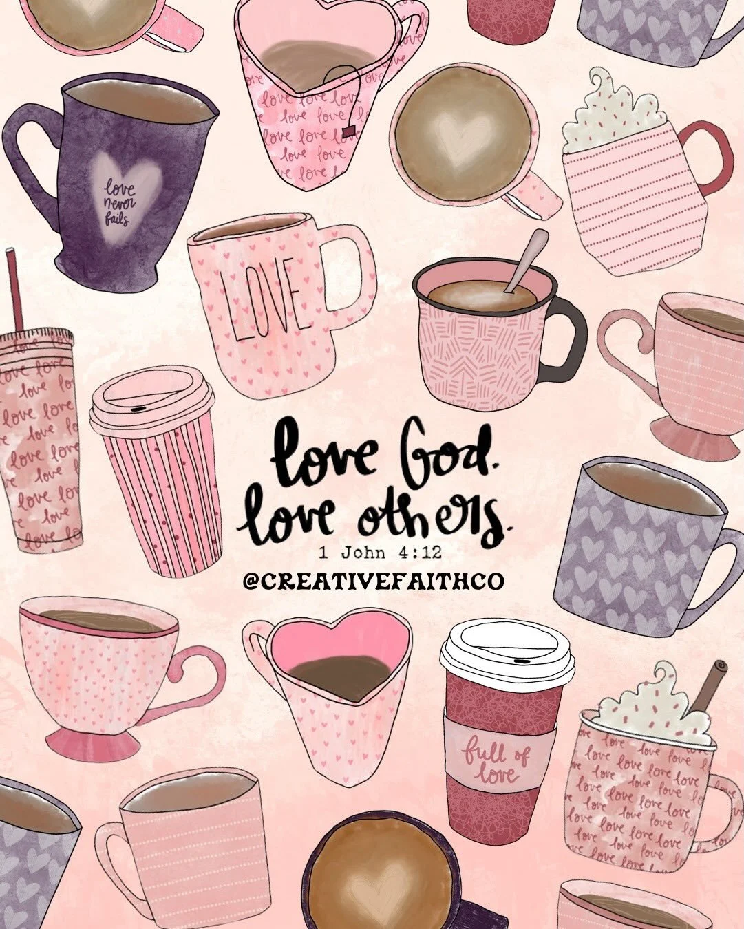 💗February goals💗
☕Be full of love for the Lord
☕Be full of love for others