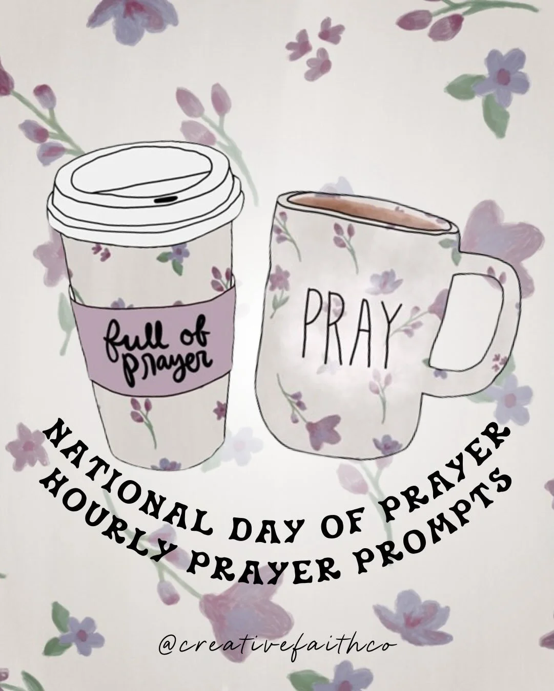 Comment FREEBIE⬇️ to get access to the Creative Faith freebie hub where I have a free prayer journaling printable! Did you know tomorrow is the National Day of Prayer? Swipe through for hourly prayer prompts. I also have a prayer journal set up video