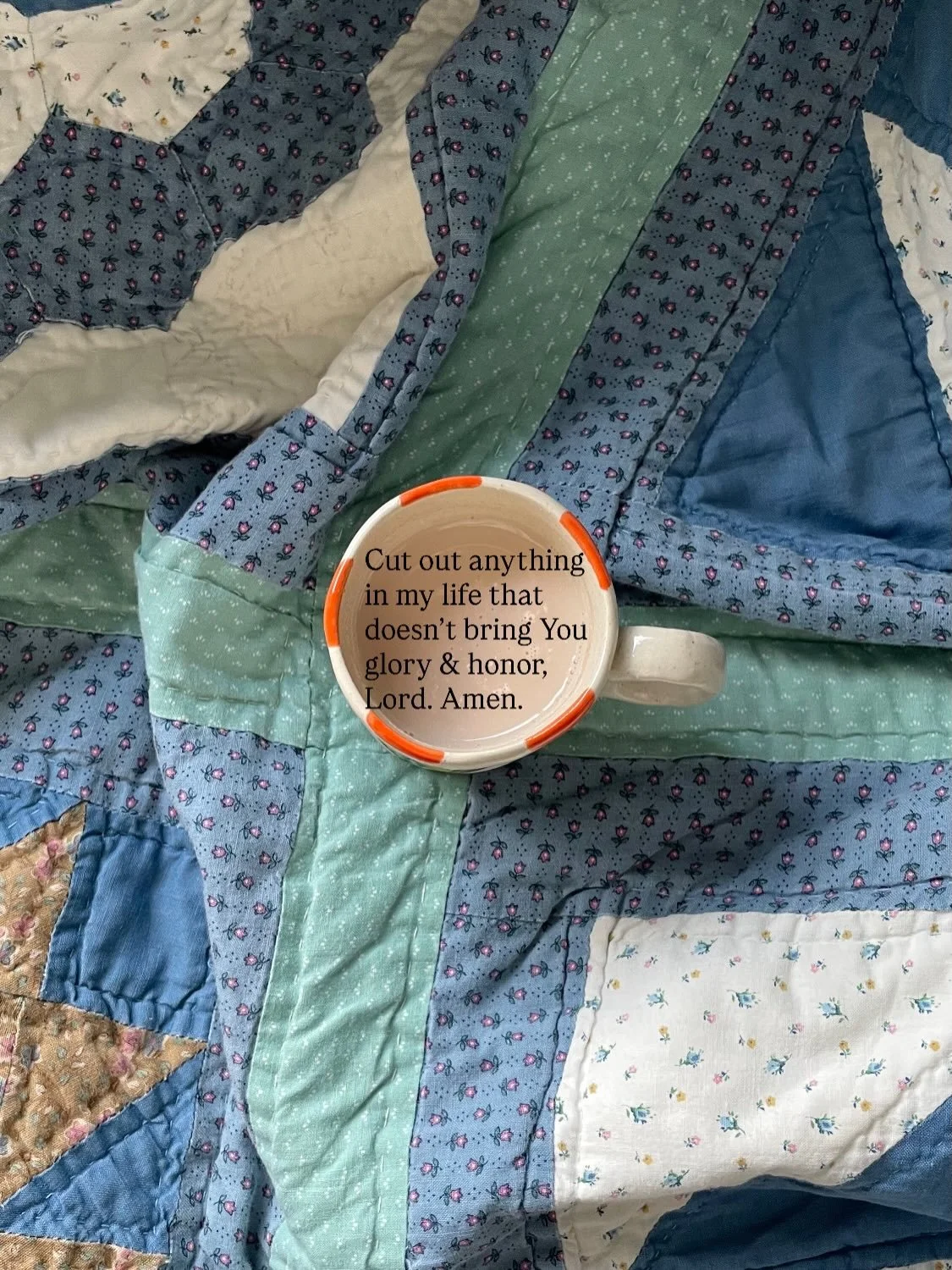 Little morning mug prayers ☕️

P.S. I cannot wait to share the fun project I&rsquo;m putting together with these ☺️🤫