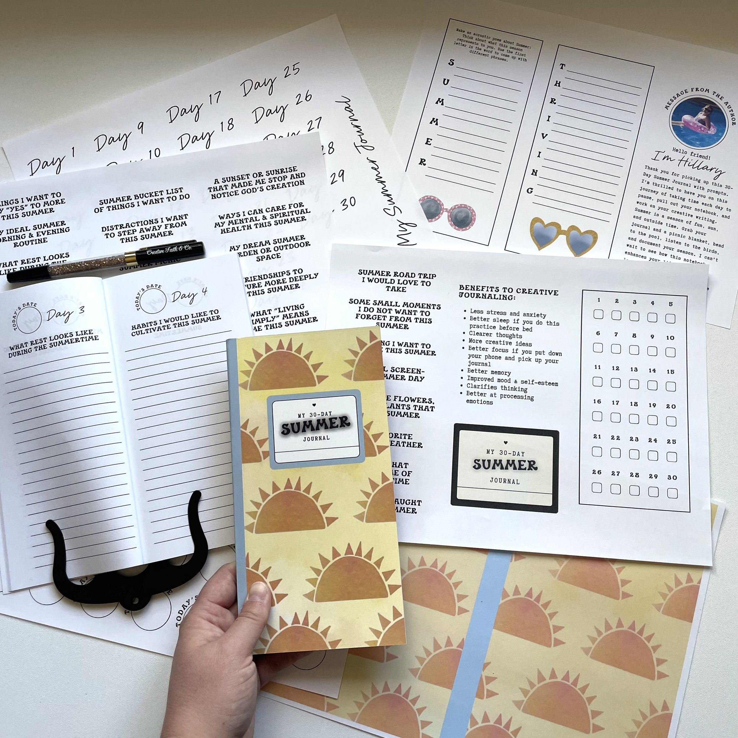 10 Summer Journal Prompts