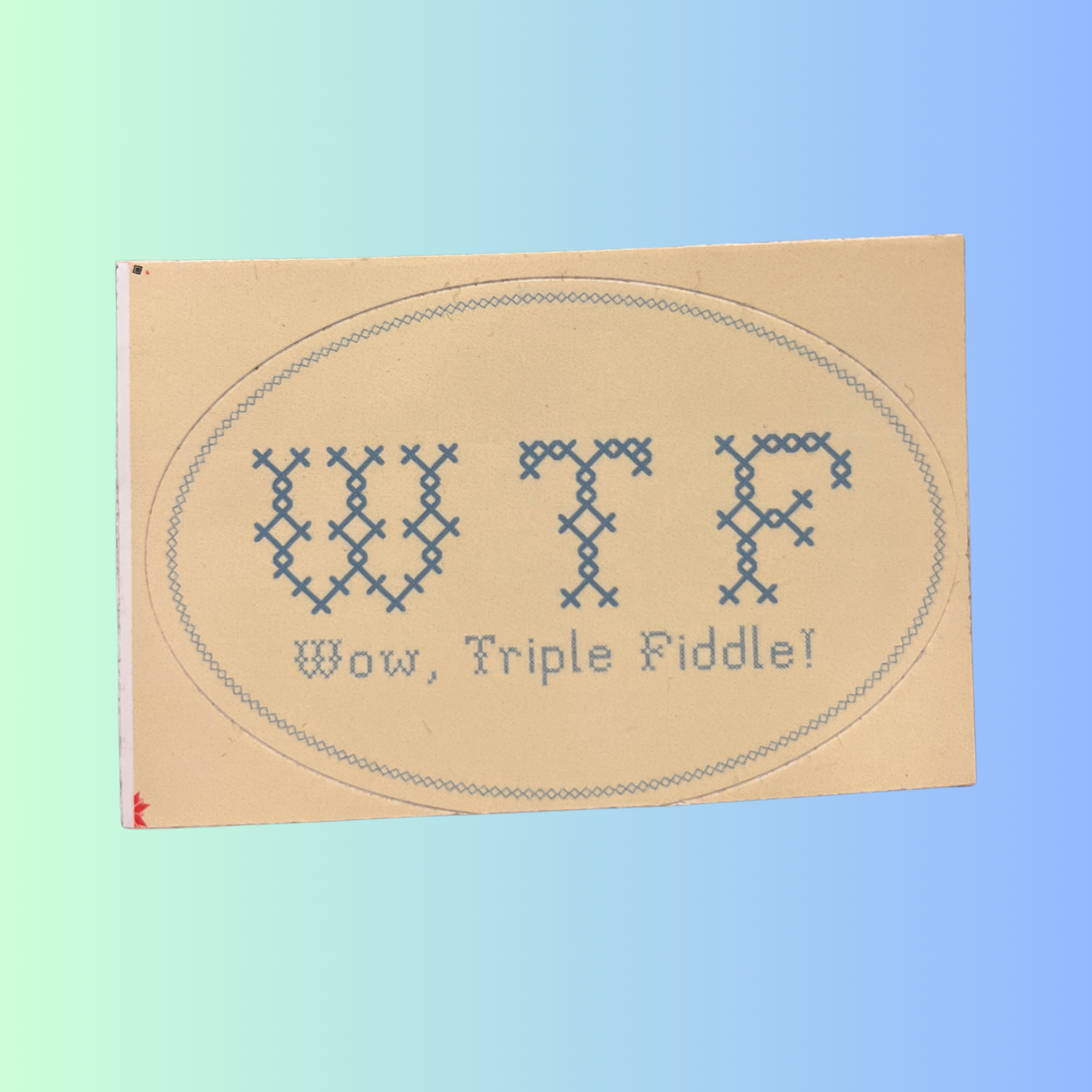 WTF Sticker