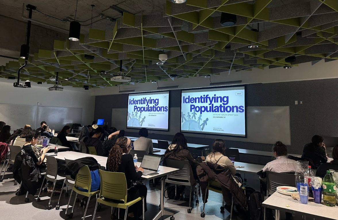 Workshop on identifying populations hosted by Khairiyat for attendees designing population-centred solutions. 