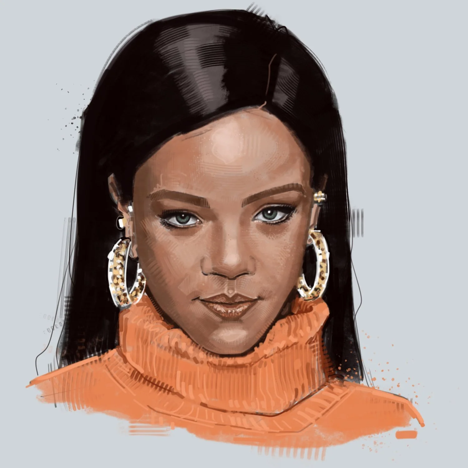RIHANNA ILLUSTRATION