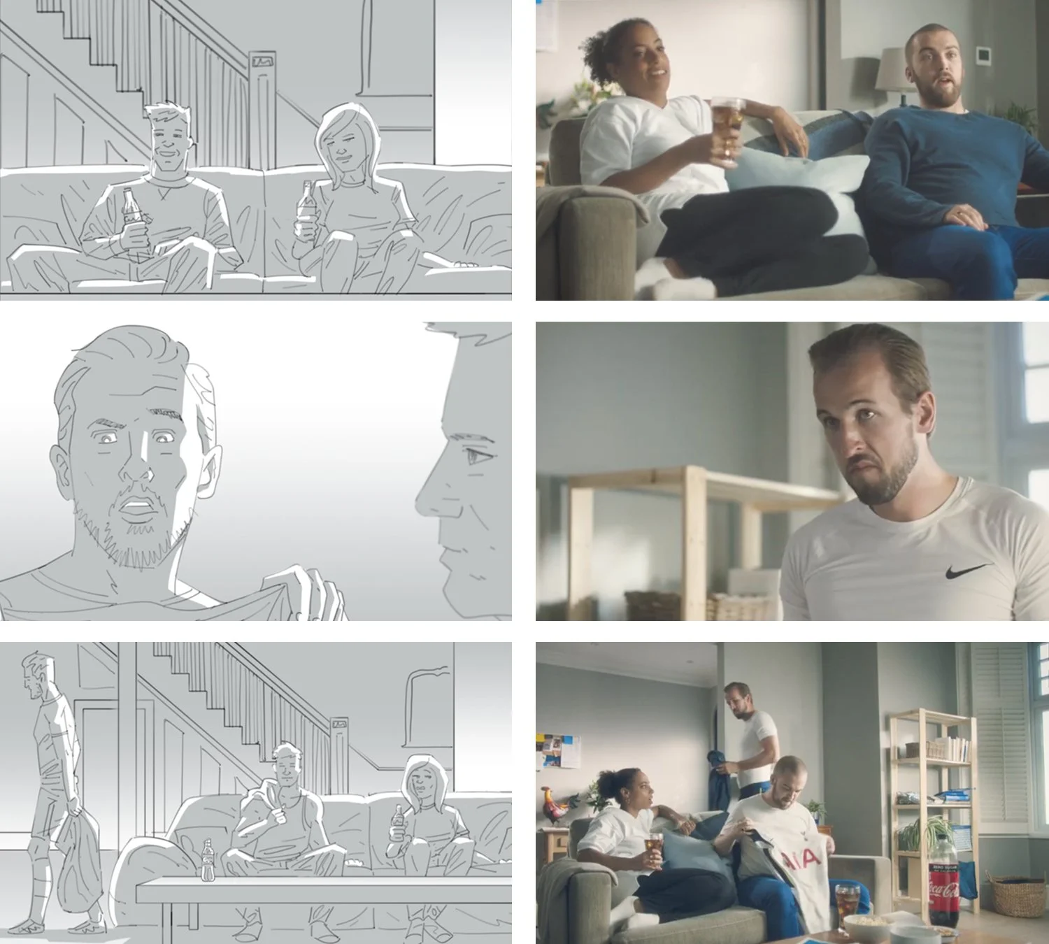 COCA COLA STORYBOARDS