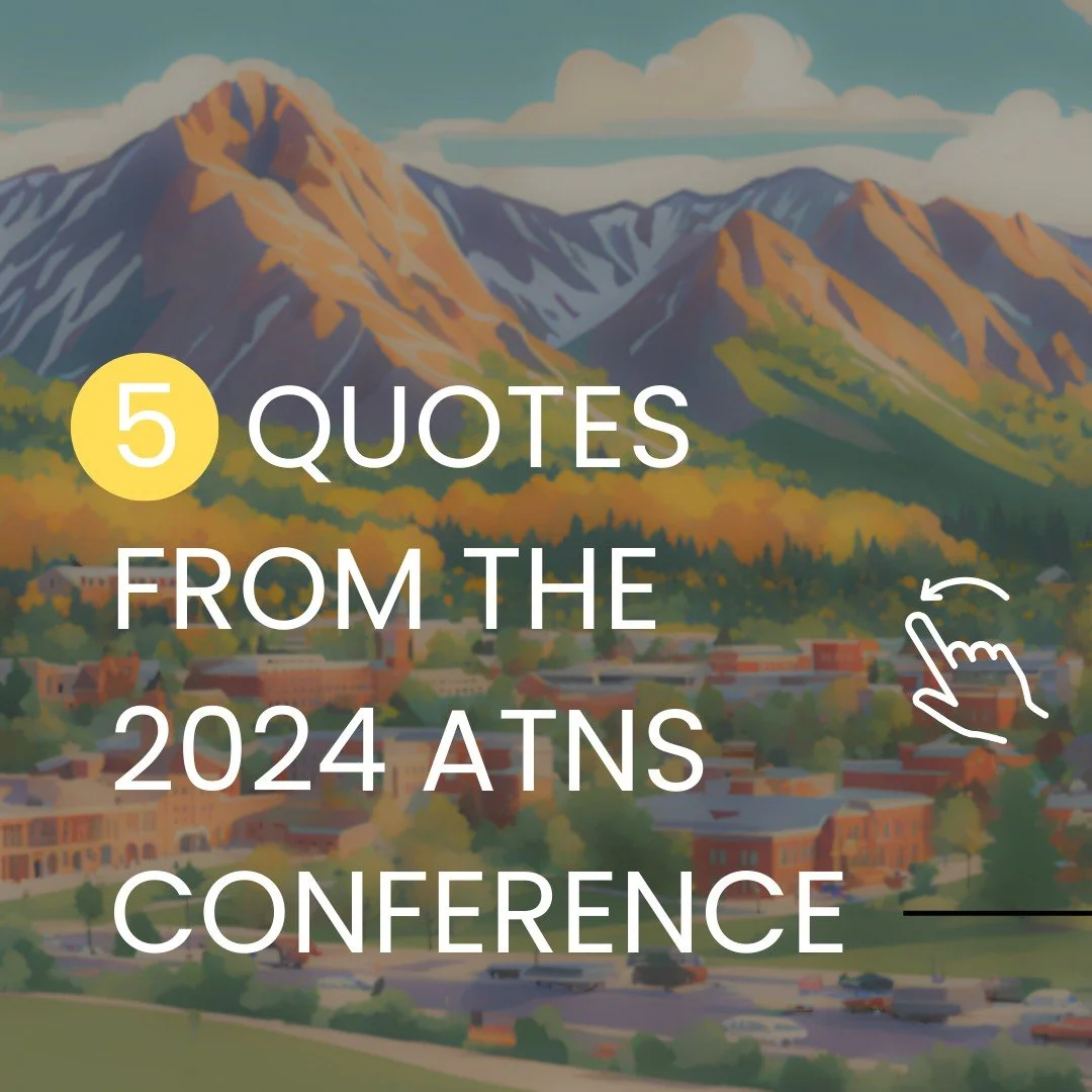 After receiving overwhelmingly positive feedback about the 2024 ATNS Conference, we thought we would share some of the feedback that attendees shared with us in their post-conference survey 🧠
What did YOU think about the conference?🤔
Let us know