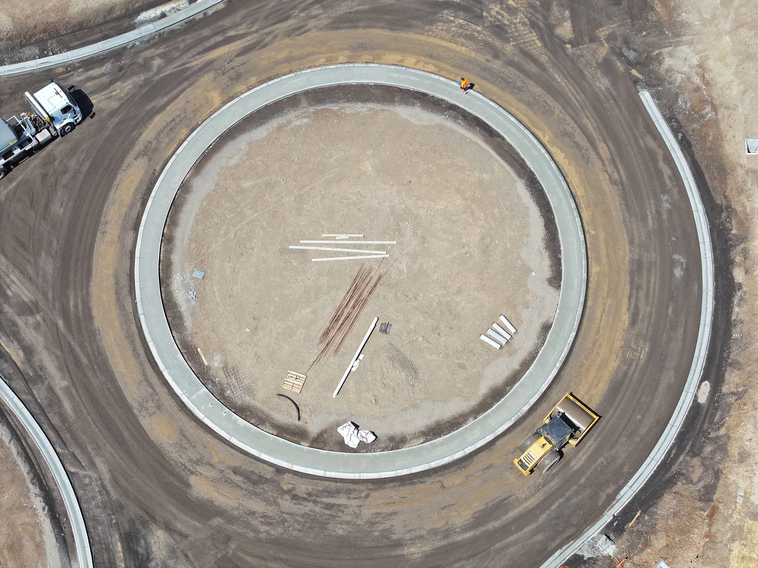 Slipform kerb and channel installation completed in Geelong for subdivision project