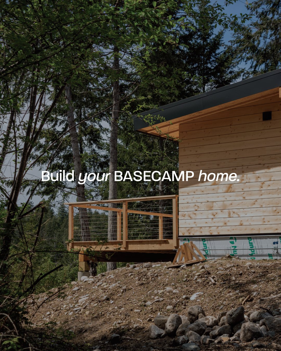 Your land. Your plan.⁠
Whether it's a summer escape, year-round home, or the ultimate family retreat, Basecamp makes it simple.⁠
⁠
Freedom to design. Infrastructure in place. Nature at your doorstep.⁠
this is remote living, uncompromised.