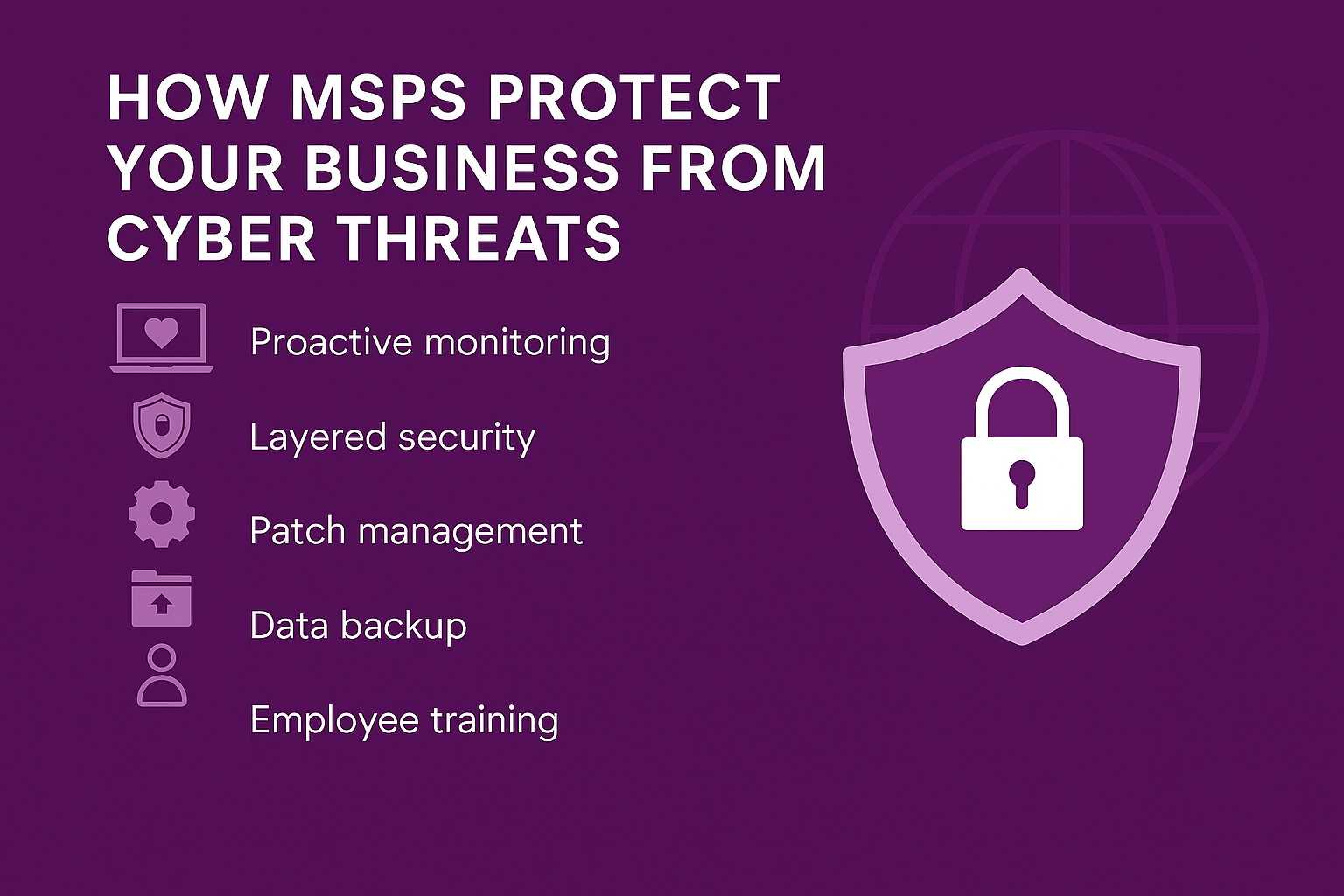 How MSPs Protect Your Business from Cyber Threats