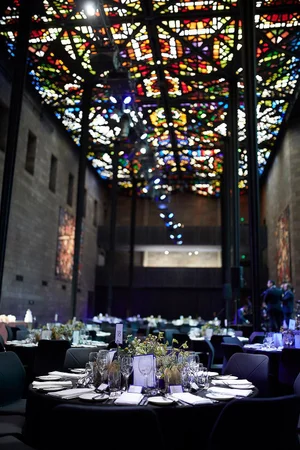 National Gallery of Victoria NGV exterior night