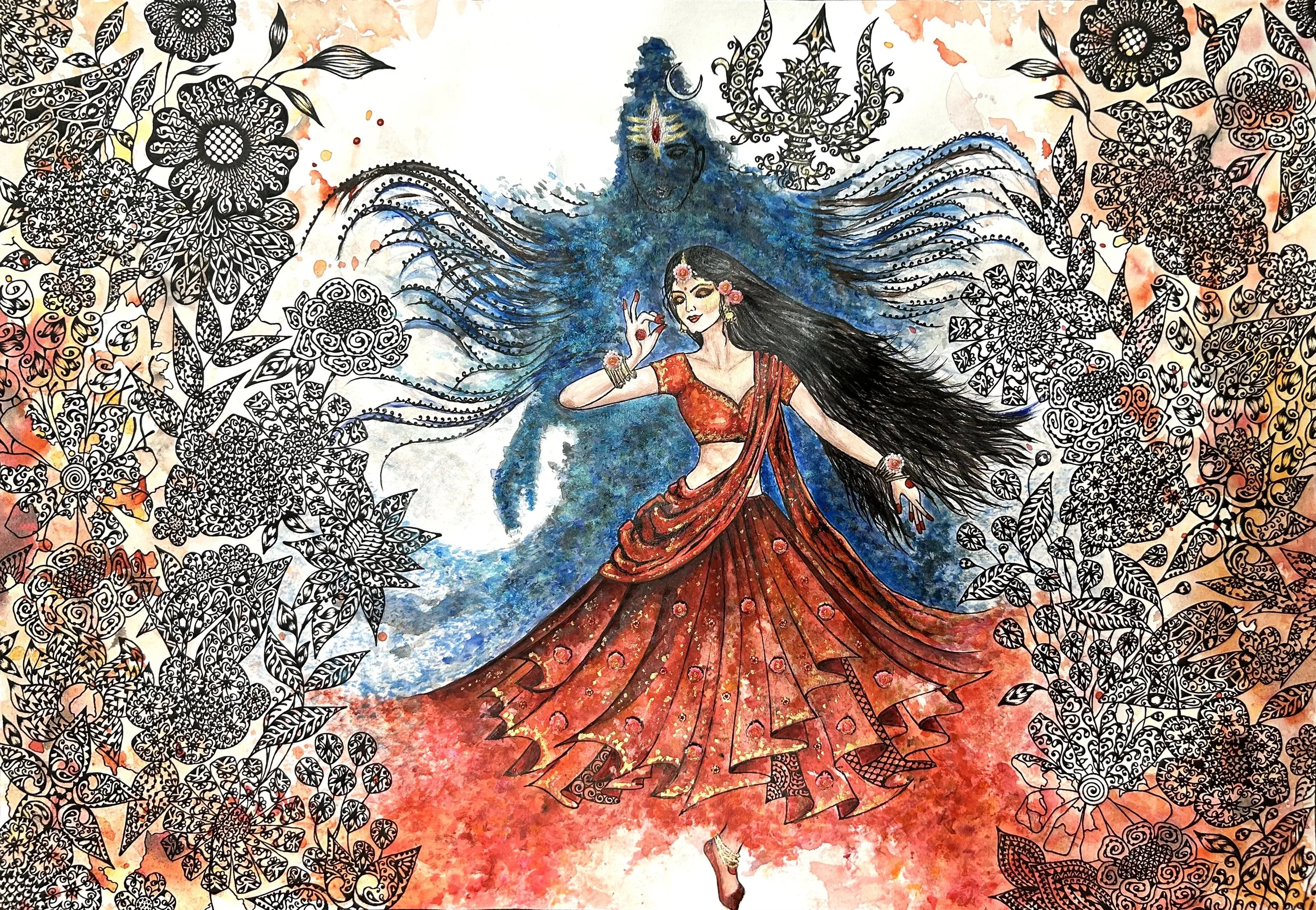SHIVA-PARVATI SERIES: SAMMOHAN