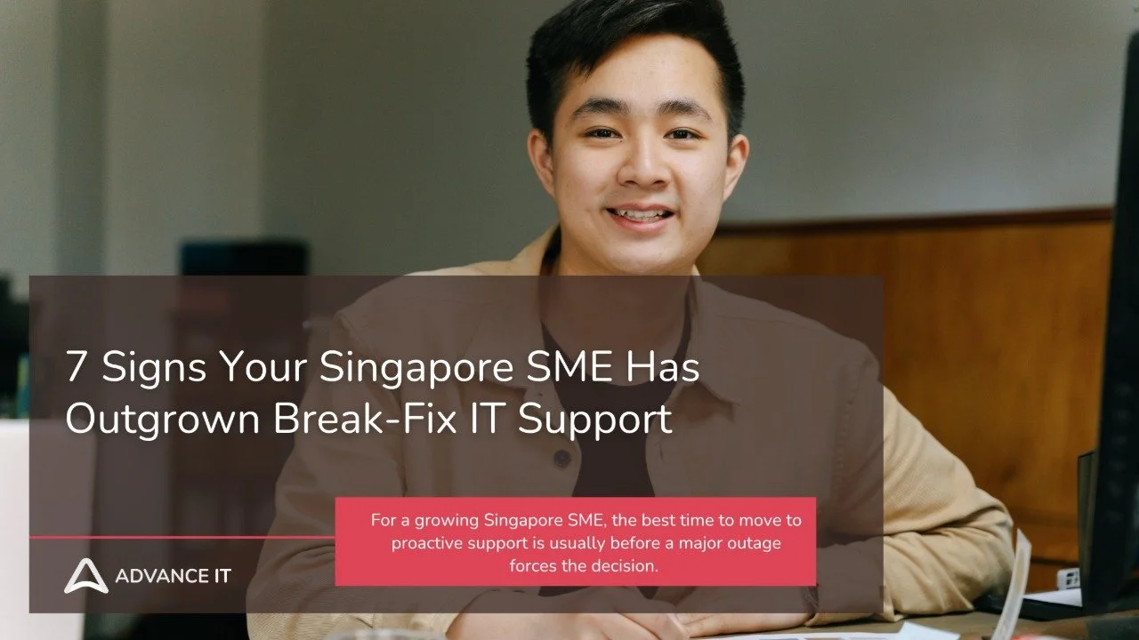 7 Signs Your Singapore SME Has Outgrown Break-Fix IT Support