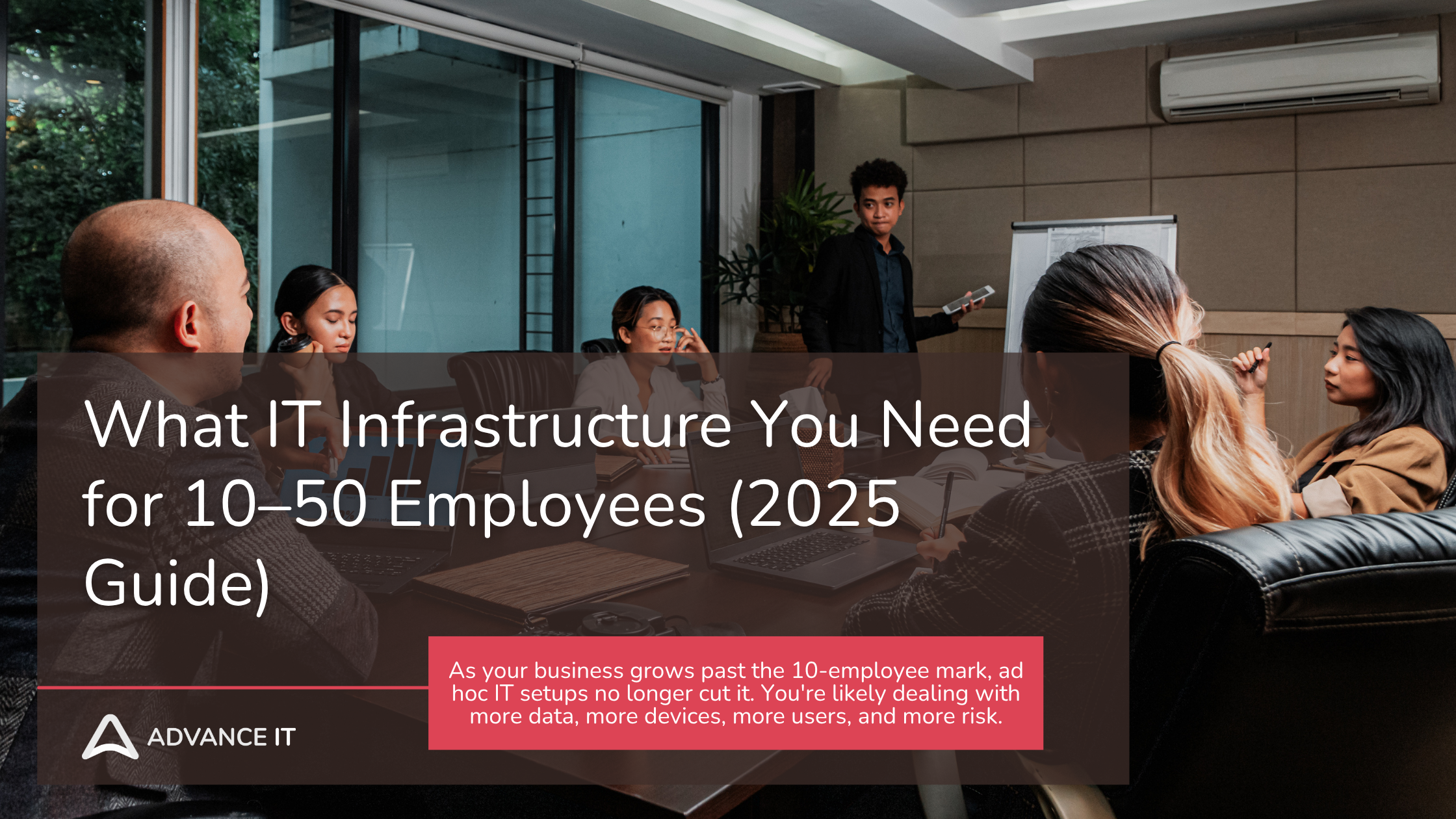 What IT Infrastructure You Need for 10–50 Employees (2025 Guide)