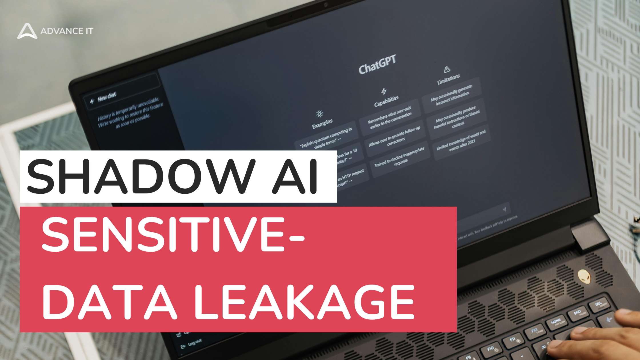 shadow AI: the use of AI applications without appropriate organisational approval, oversight or security controls.
