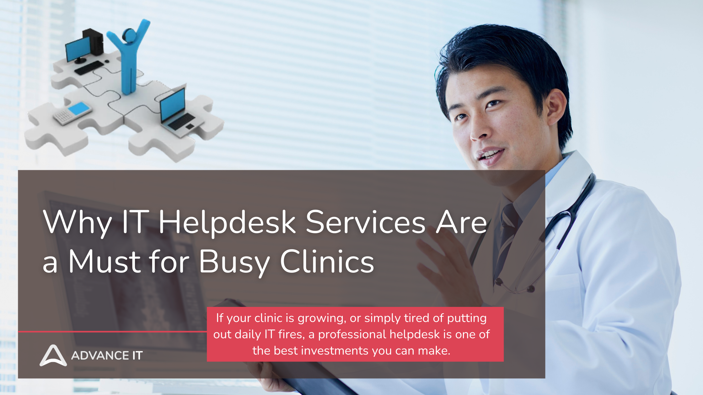 Why IT Helpdesk Services Are a Must for Busy Clinics