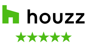 Green logo with a stylized dog and five green stars