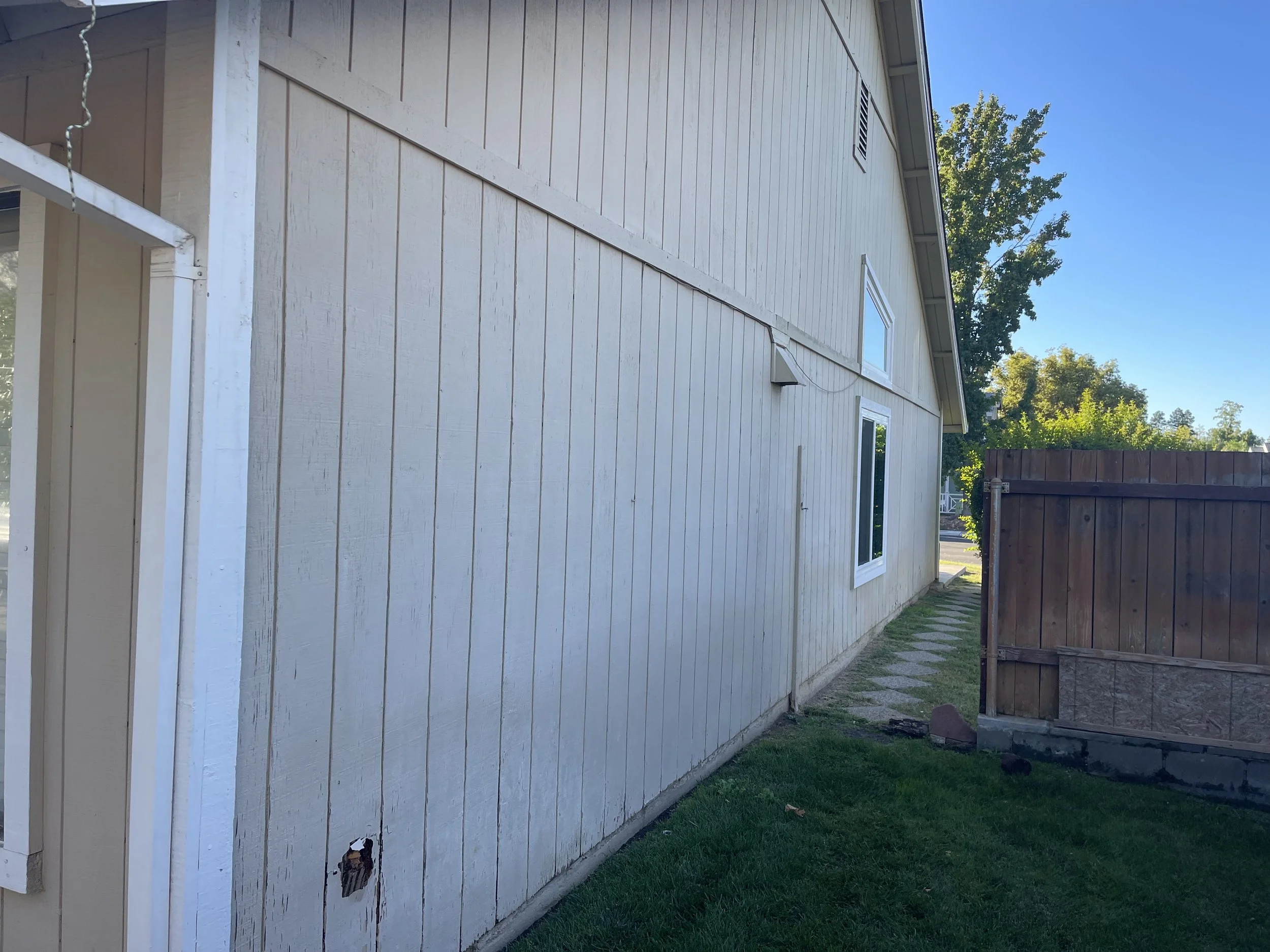 warped siding that needs replacement