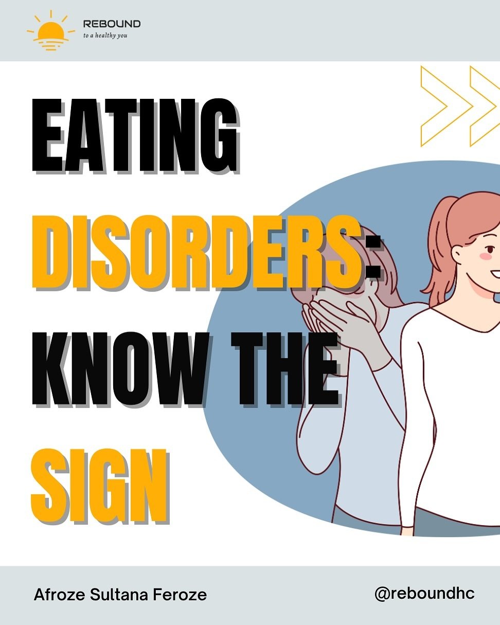 💬 Awareness is the first step toward recovery. If you or someone you know is struggling, seek professional help today. 🧡

👉 Save &amp; share this post to spread awareness and support others. Together, we can make a difference. #EatingDisordersAwar