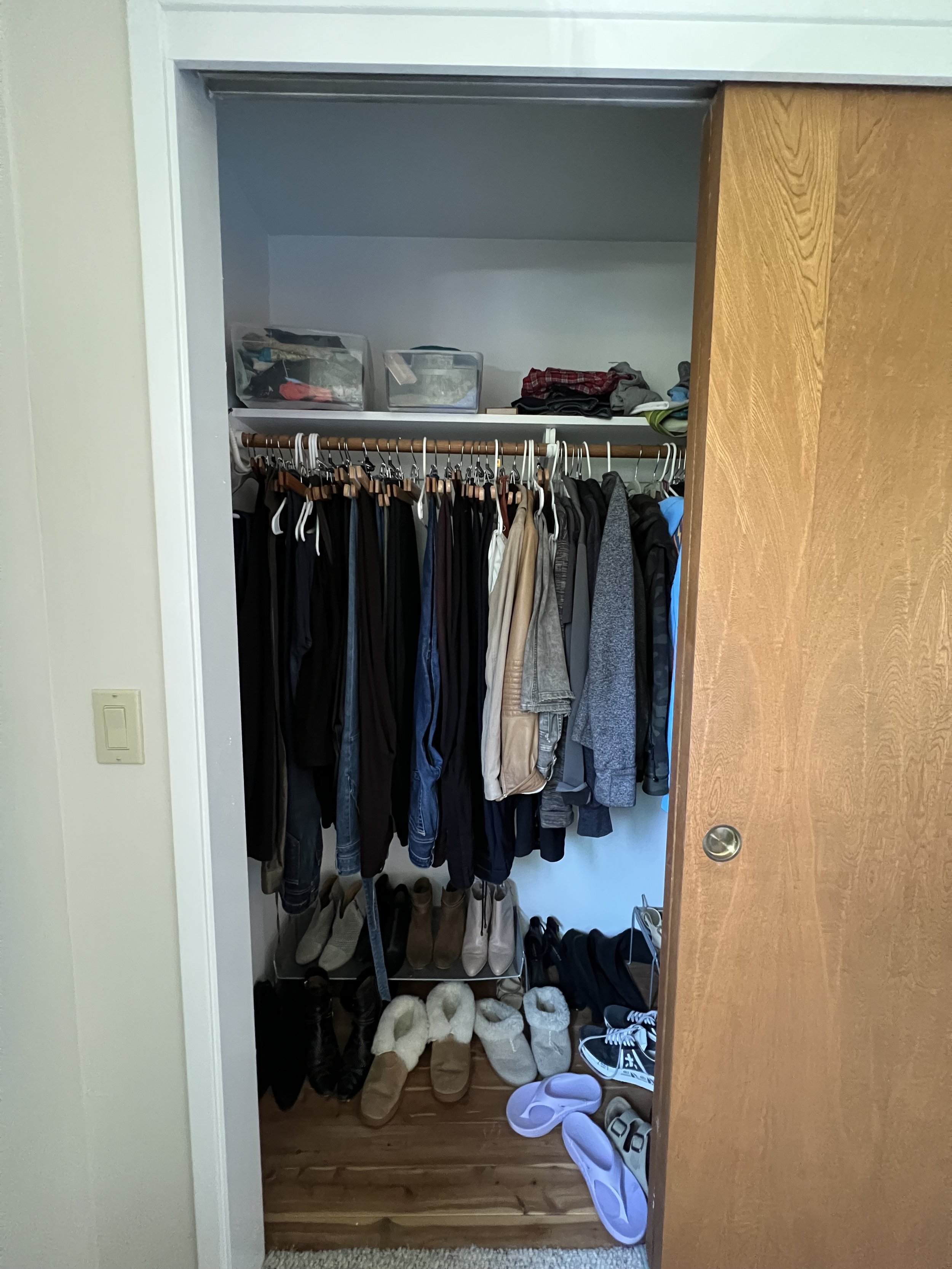 Closet 1 - Before