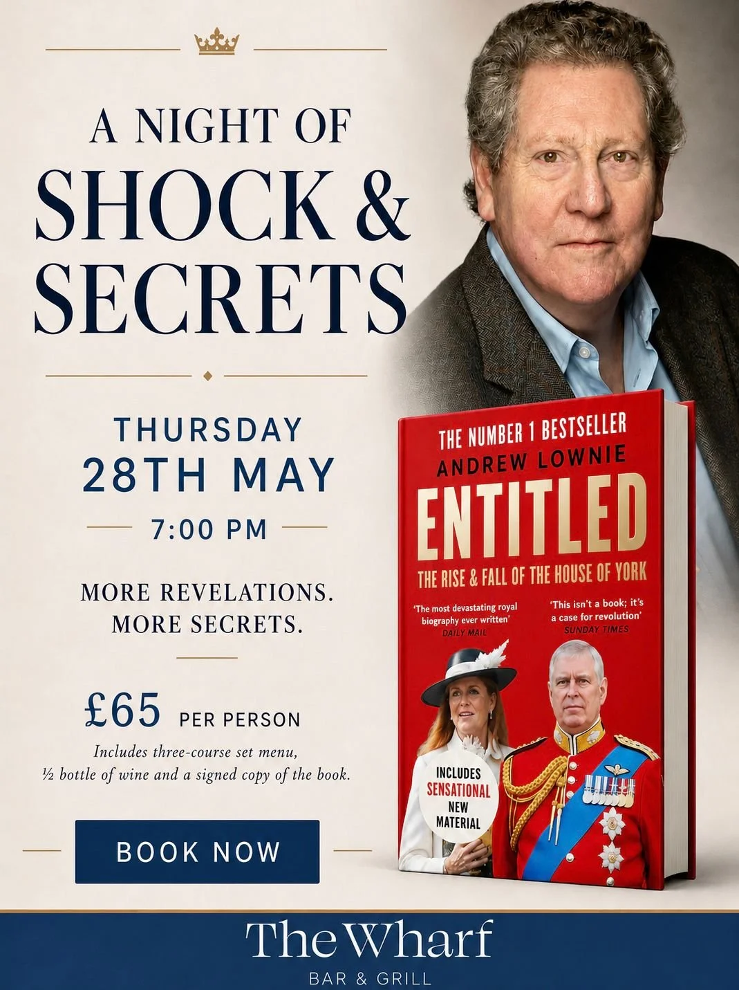 A night of shock and secrets… returns to The Wharf 👀