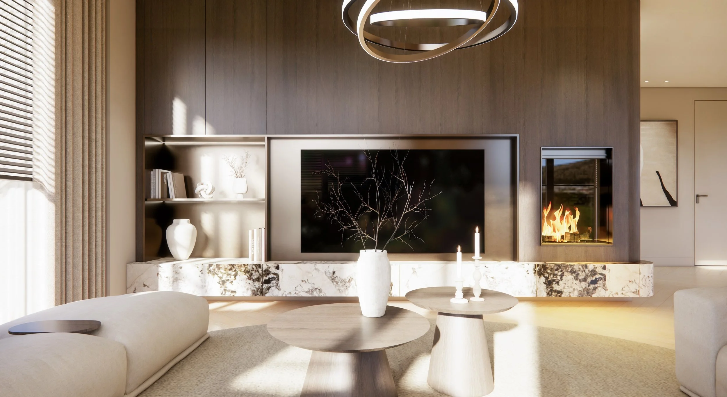 Tijdloos interieurontwerp met hotelwaardige luxe, verfijnde details en hoogwaardige materialen. Rust en elegantie in perfecte balans.