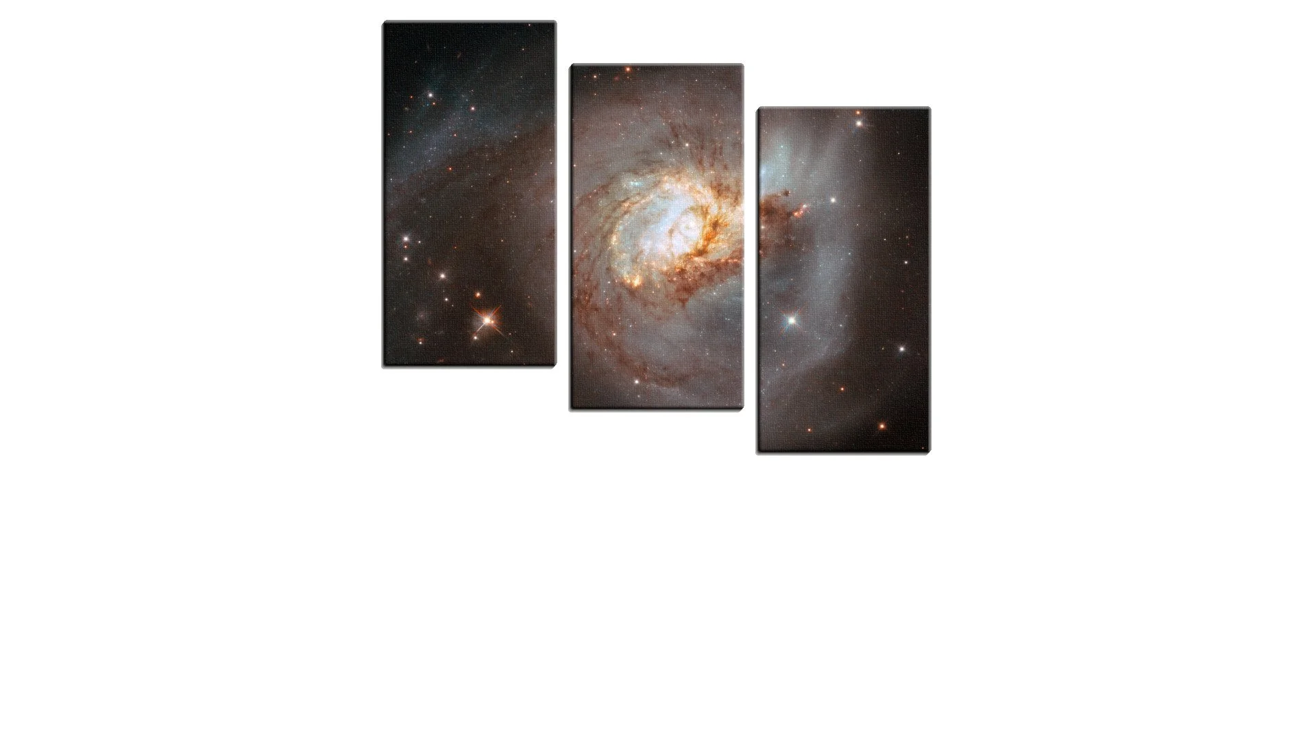 Hubble Image of Peculiar Galaxy NGC 3256