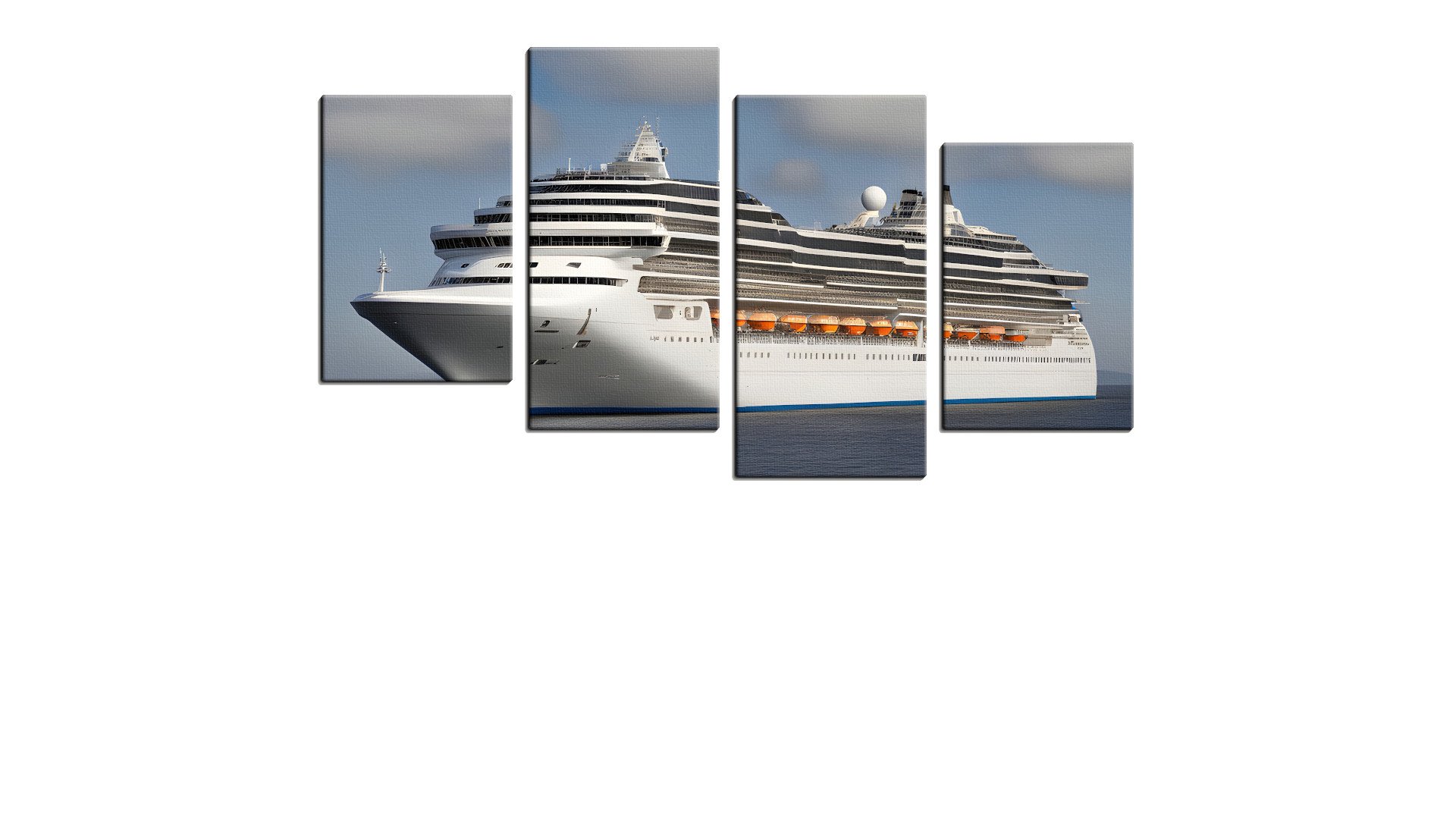 Large Cruise Liner on a Calm Sea