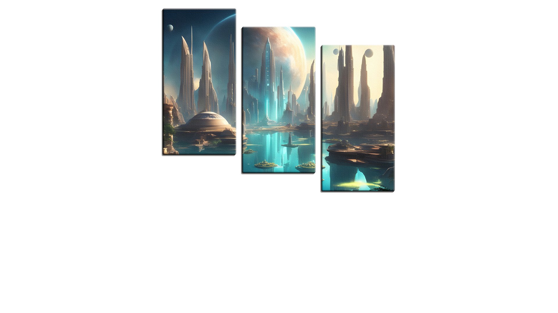 Future City on another World