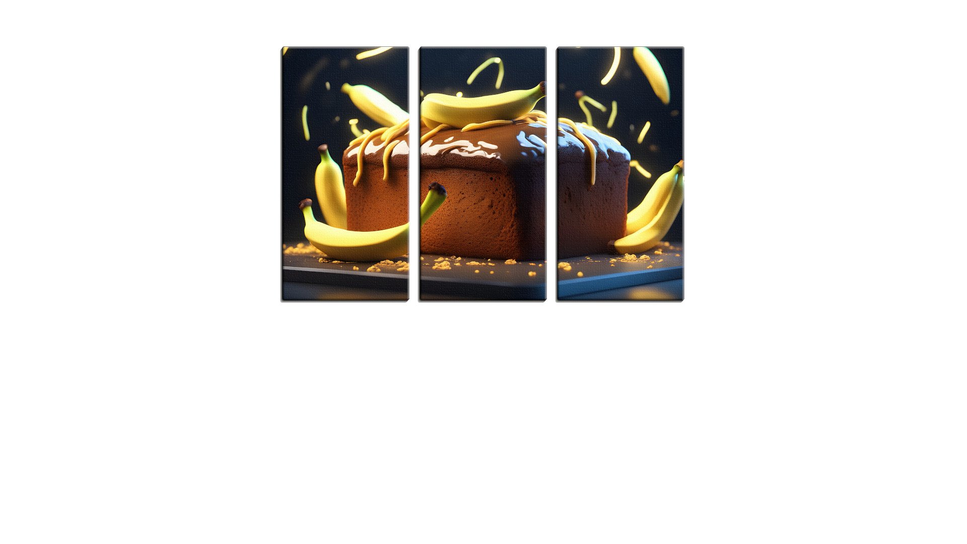 Rain of Bananas on Banana Bread