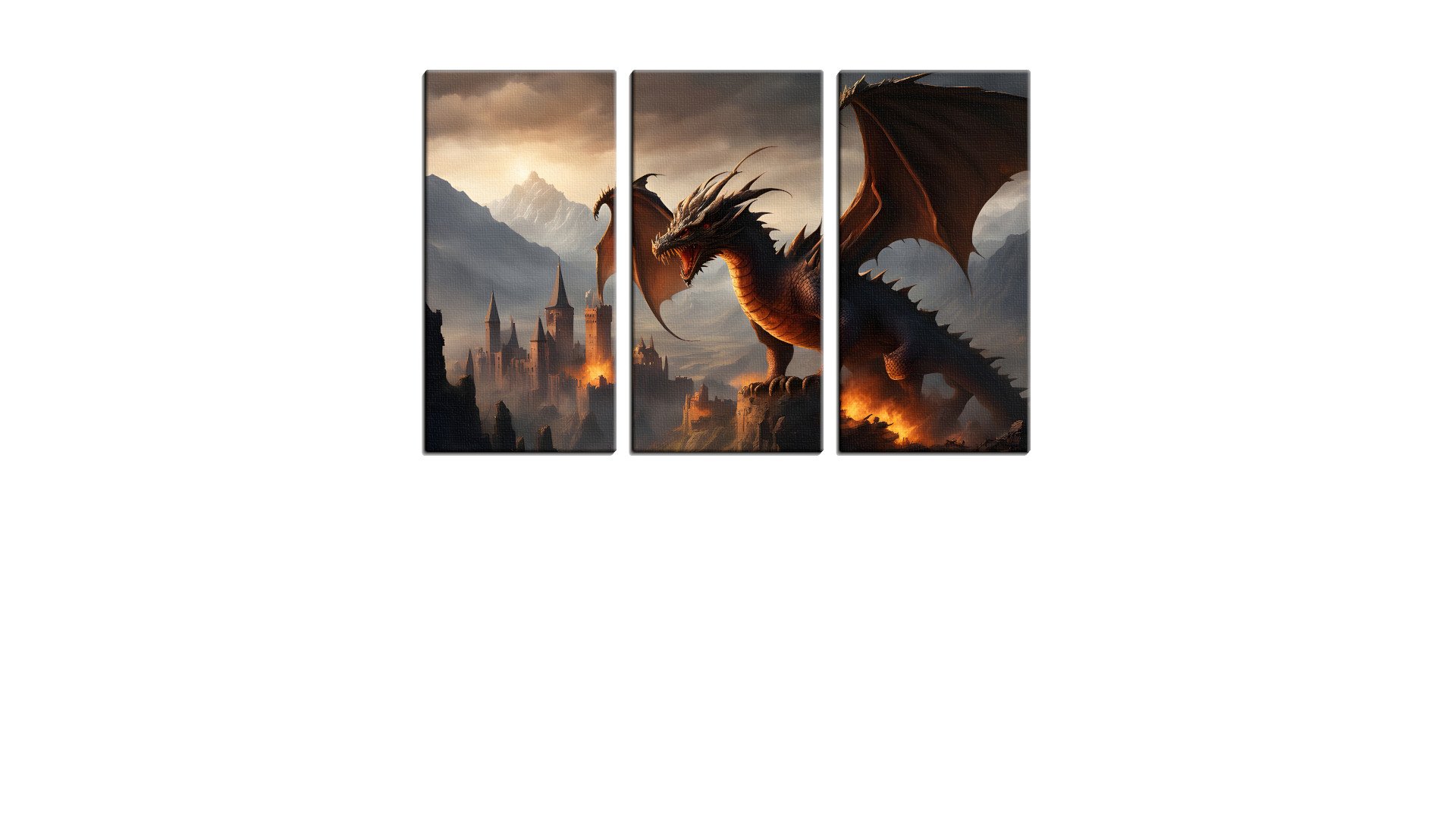 Doomed Castle and The Dragon