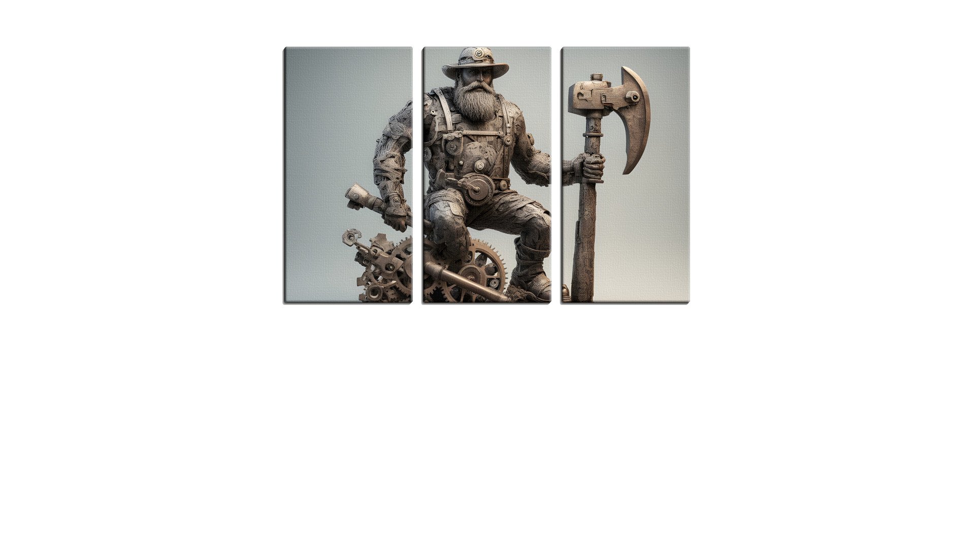 Lone Lumberjack resting on Cogs