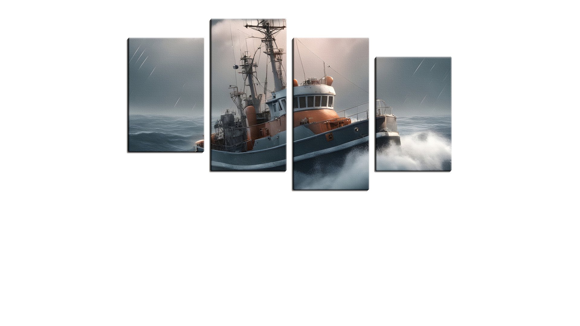 Lifeboat searching the Seas