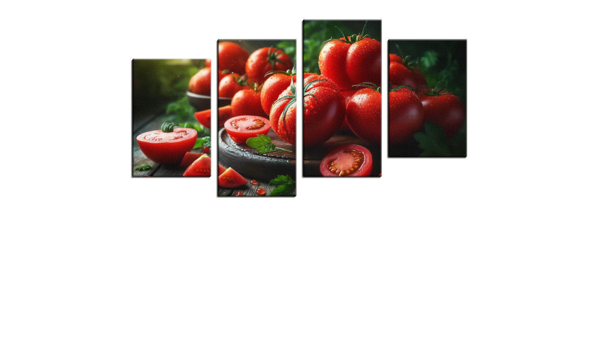 Juicy Table of Tomatoes