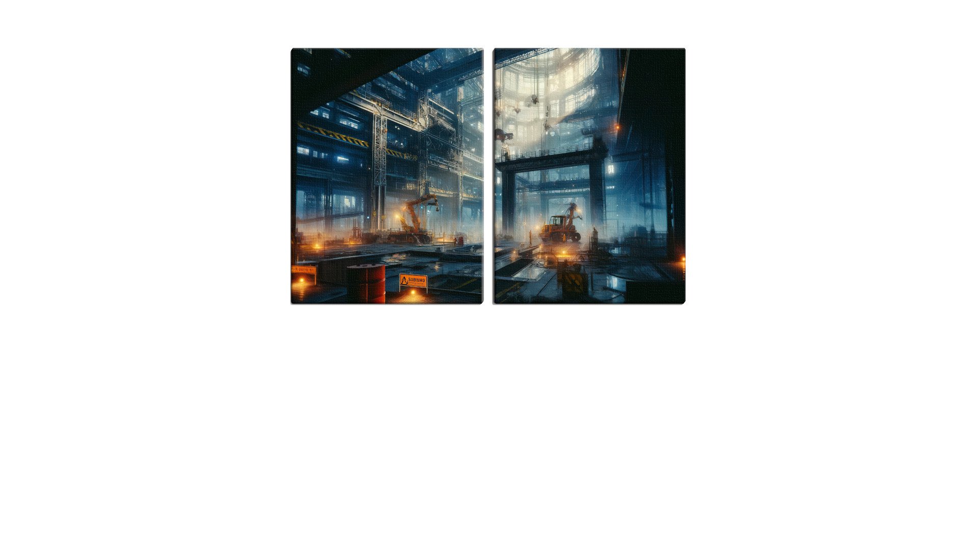 Futuristic Construction Site
