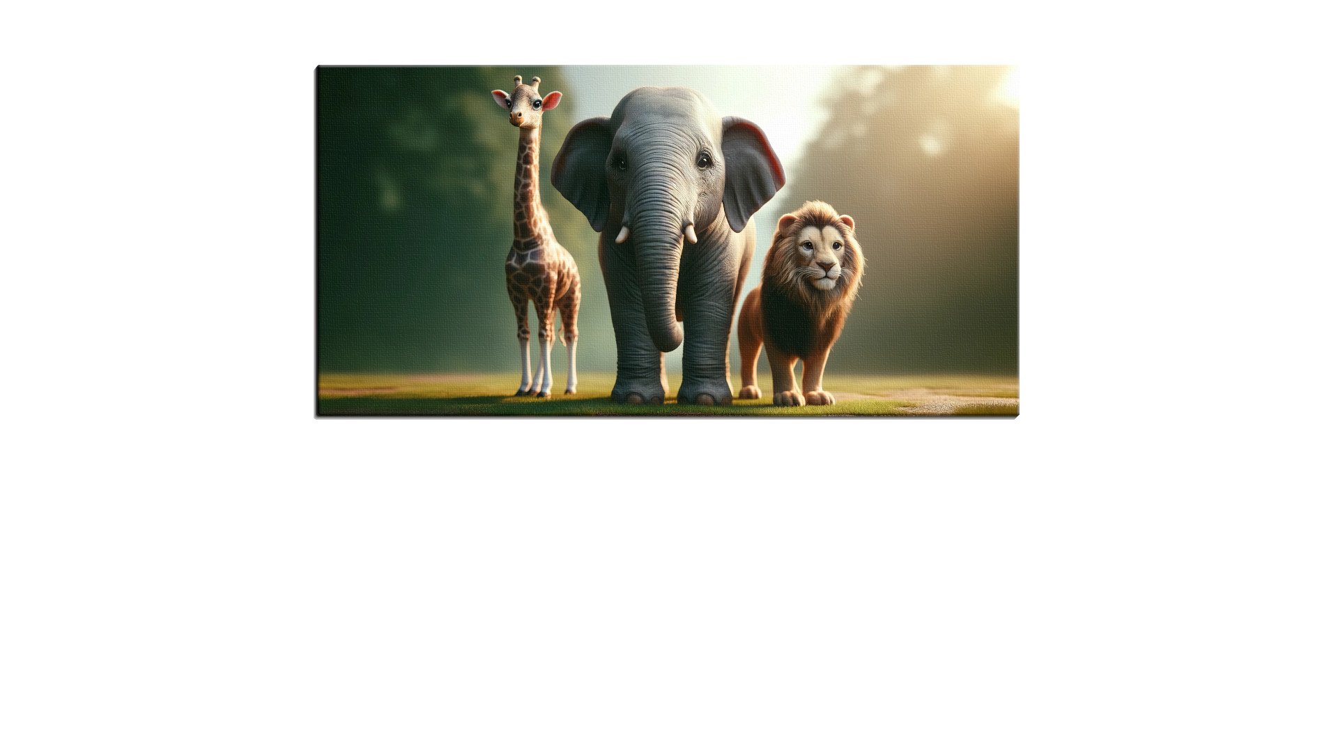 Trio of Curious Animals