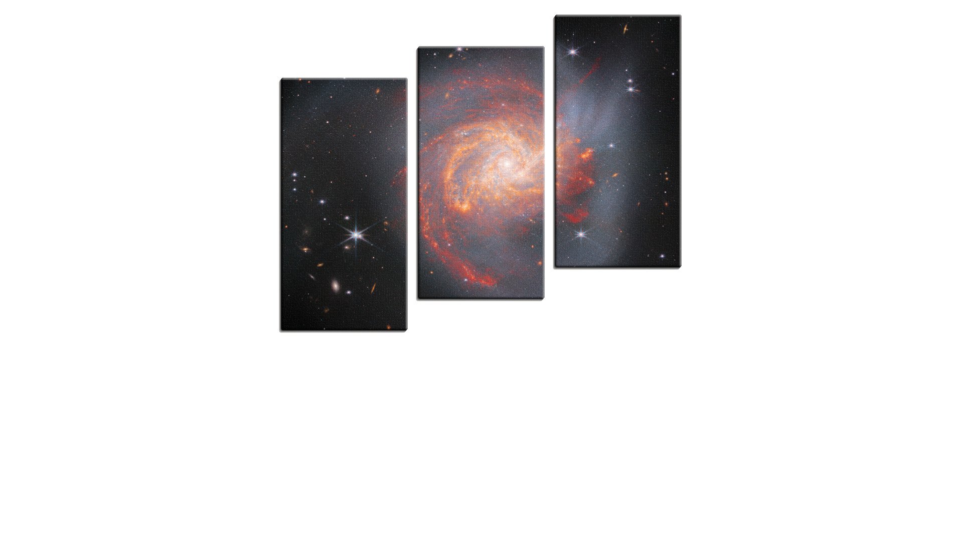 Webb Image of Peculiar Galaxy NGC 3256