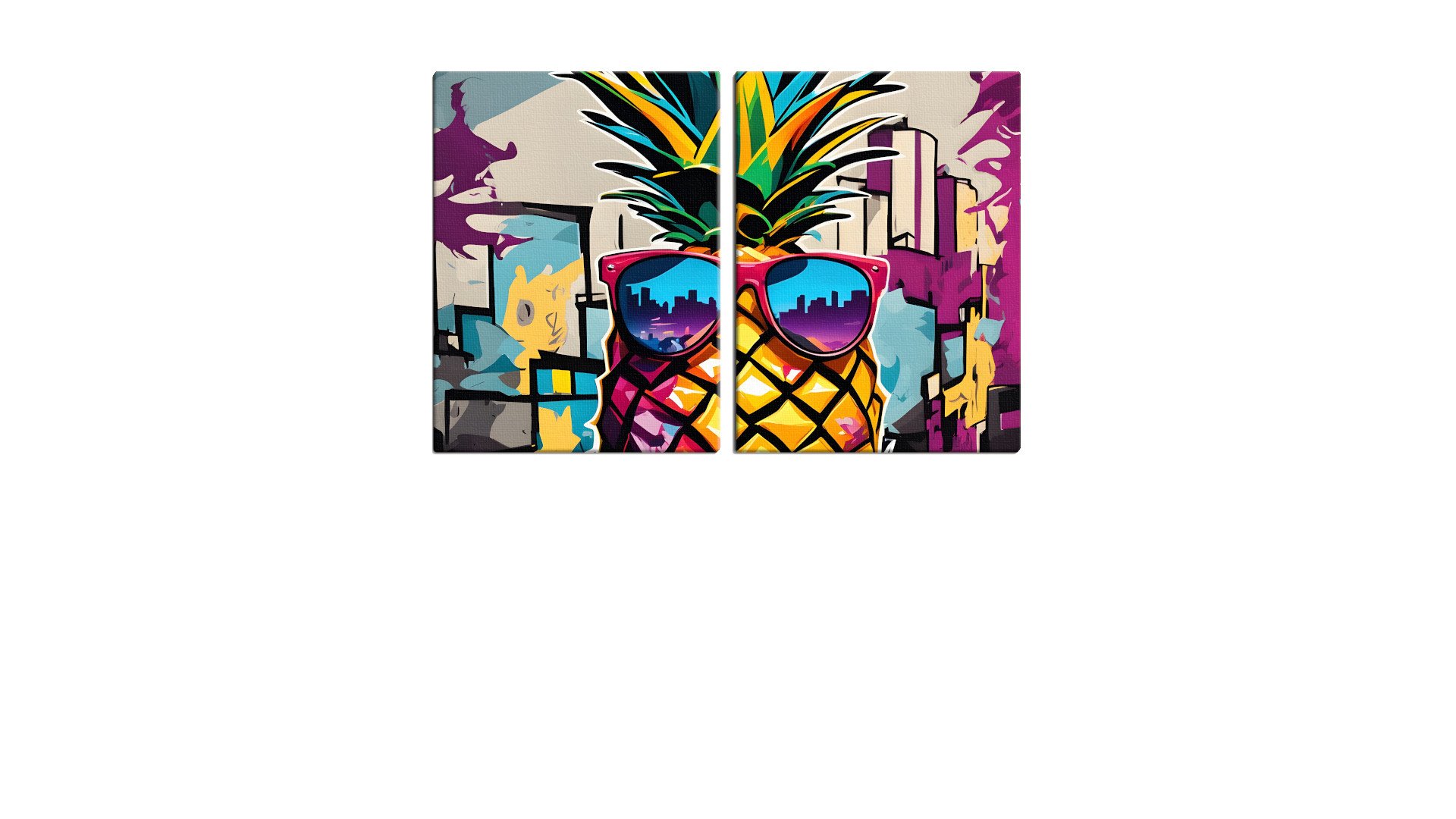 Pineapple wearing Sunglasses