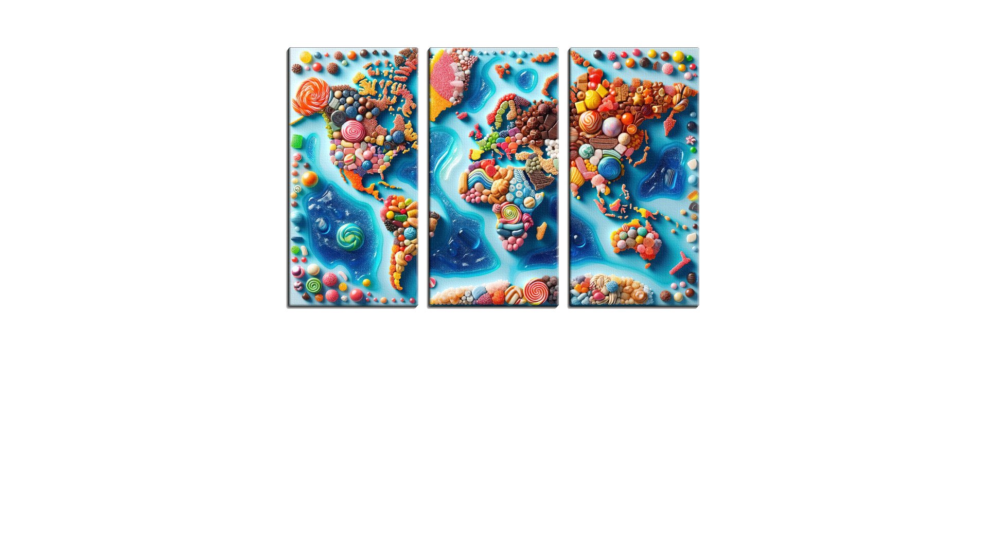 Sweet Filled World Map