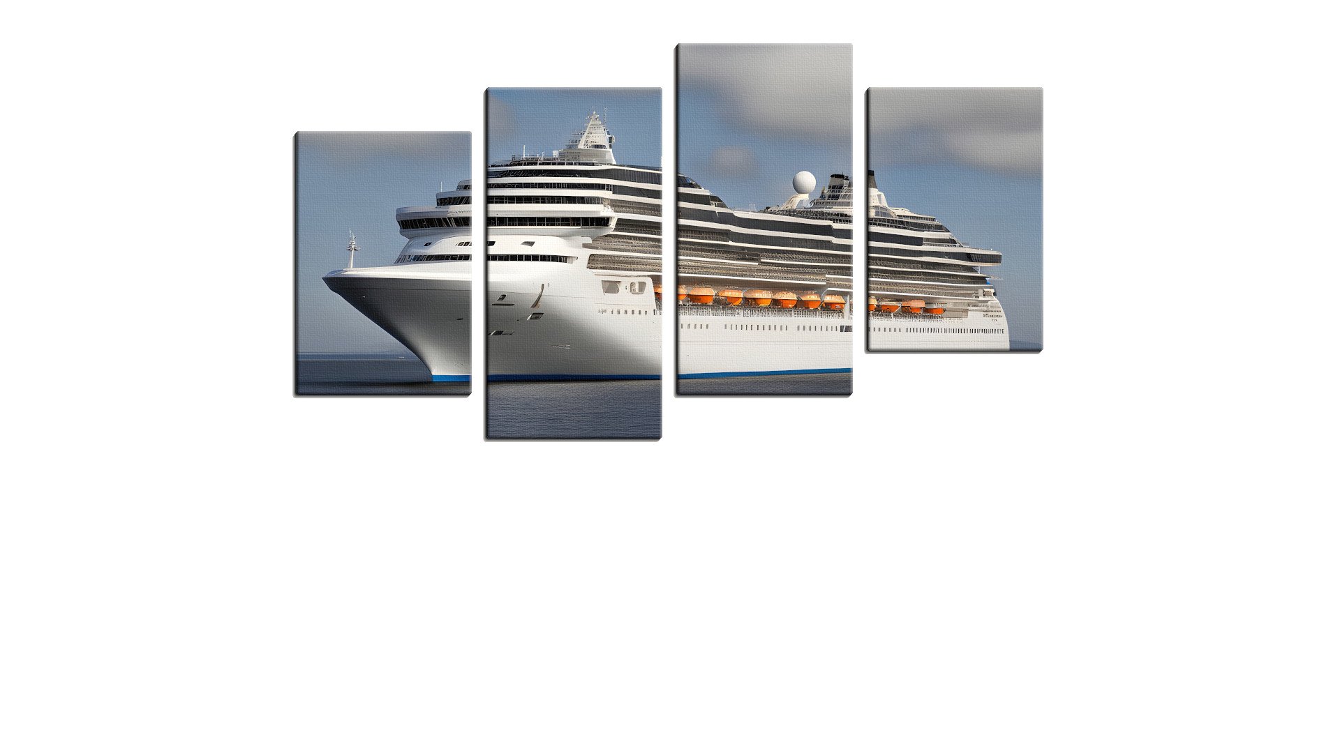 Large Cruise Liner on a Calm Sea