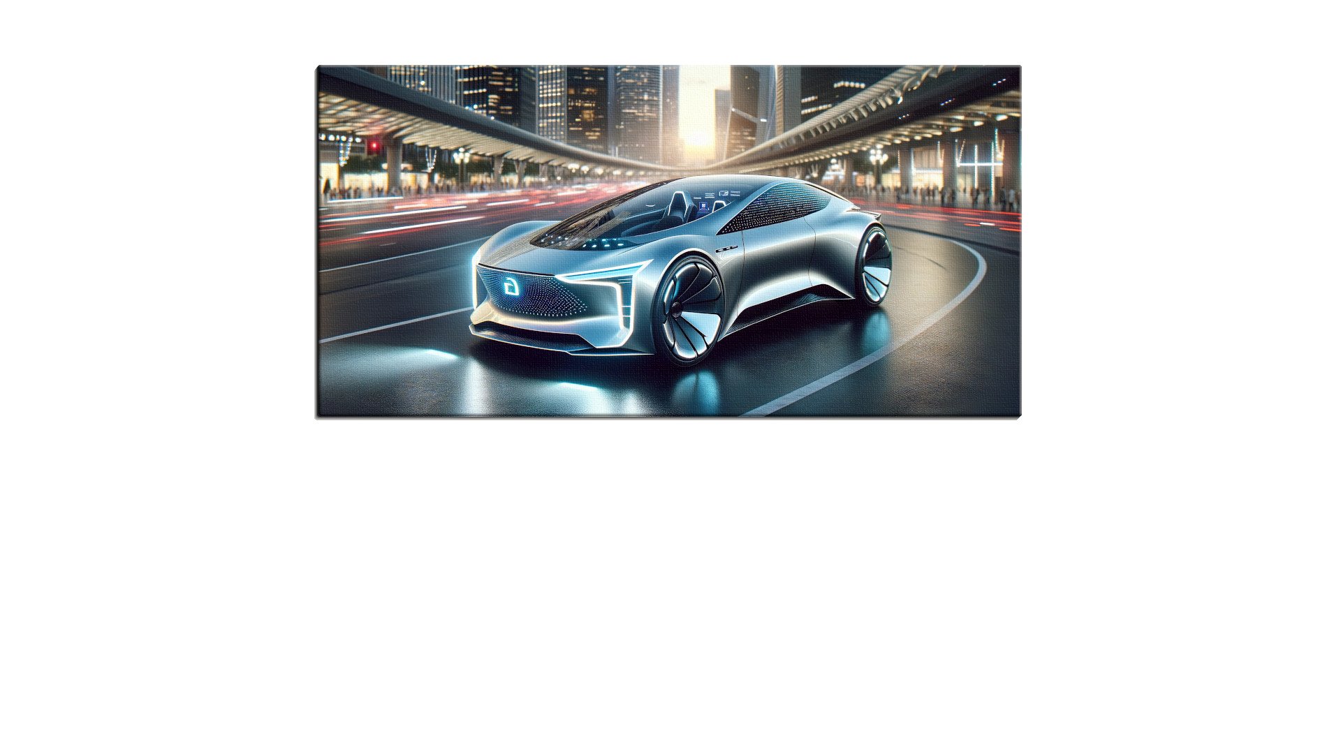 Fully Illuminated Car of the Future