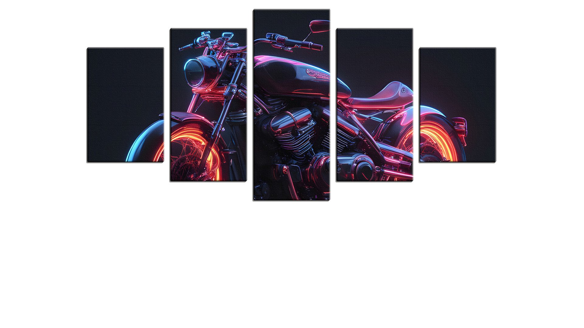 Neon Motorbike from Hell