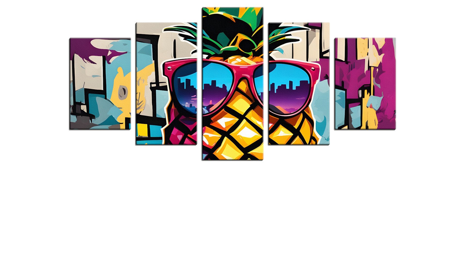 Pineapple wearing Sunglasses
