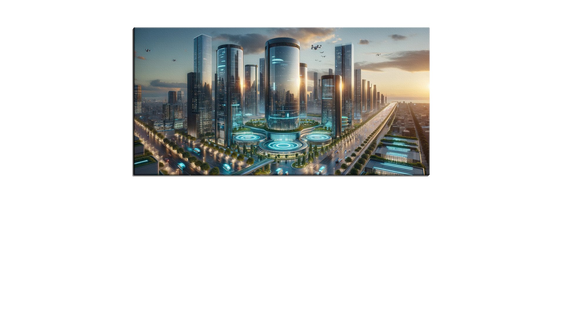 High Tech City of the Future