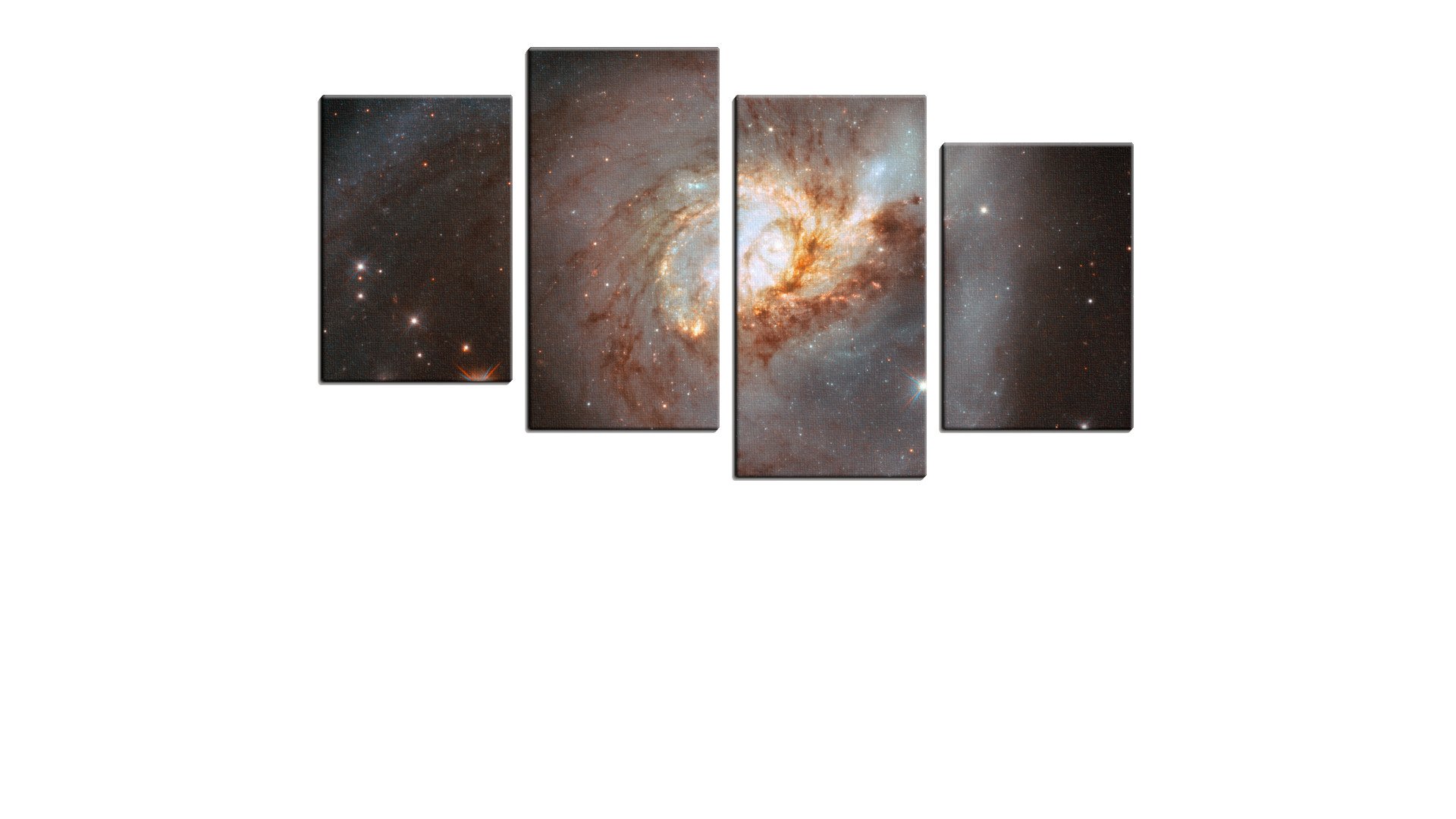 Hubble Image of Peculiar Galaxy NGC 3256