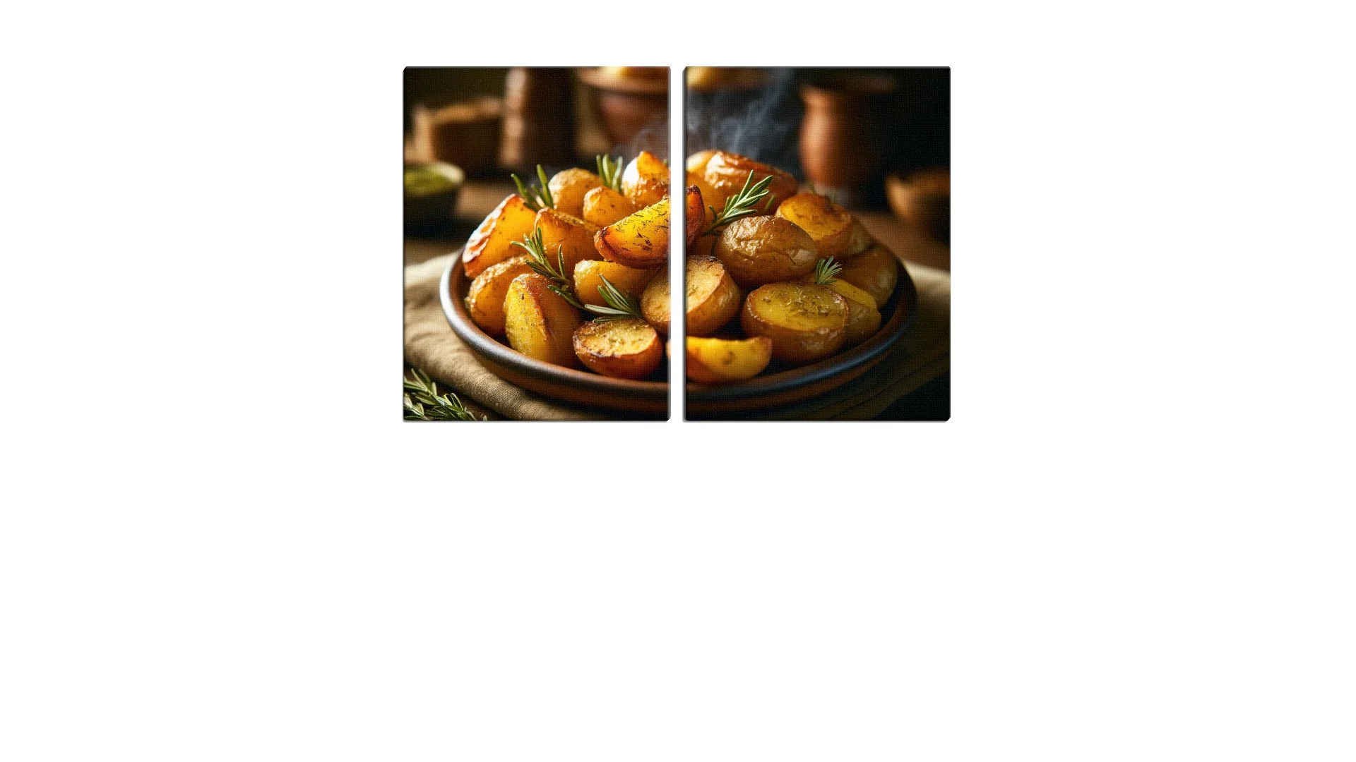 Delectable Bowl of Roasted Potatoes