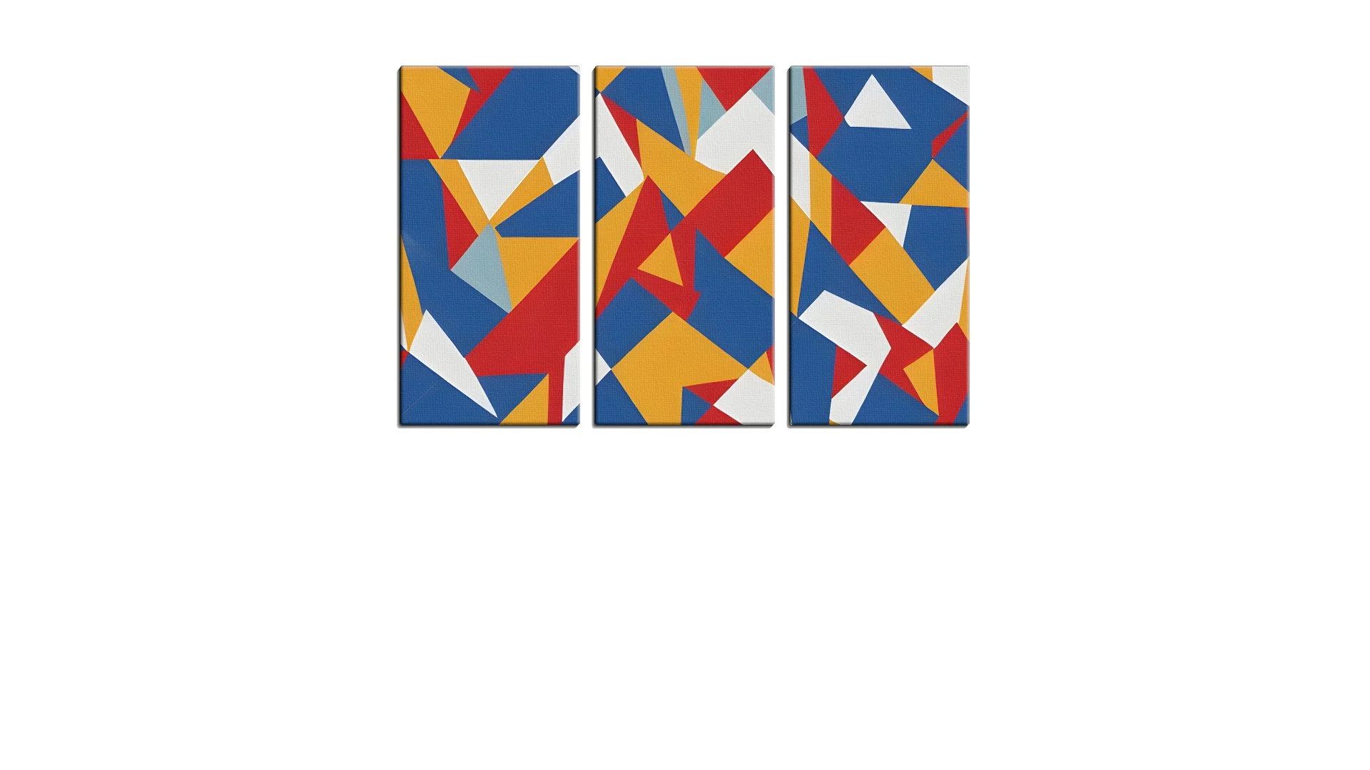 Geometric Piece of Triangular Waves