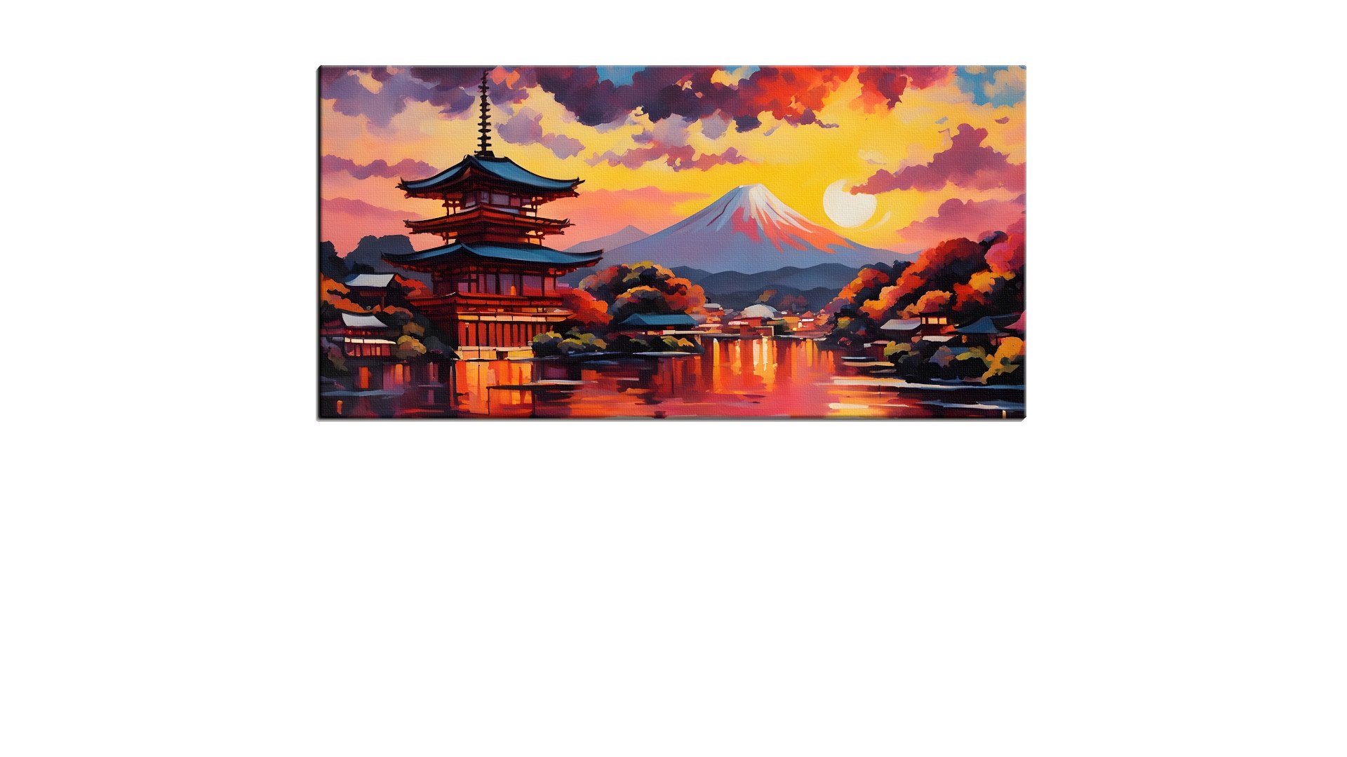 Sunrise over Mount Fuji