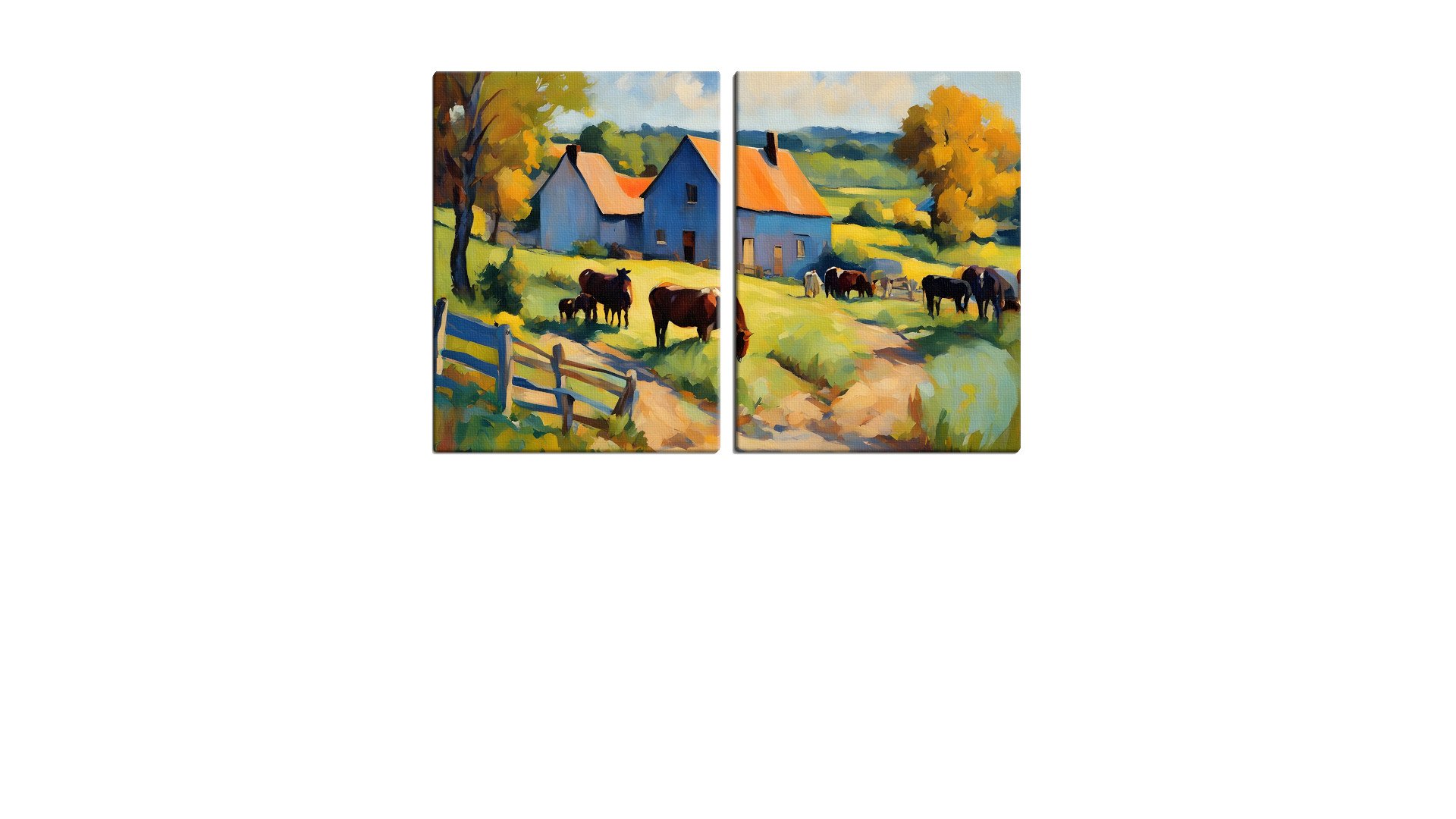 Farmstead in the Country